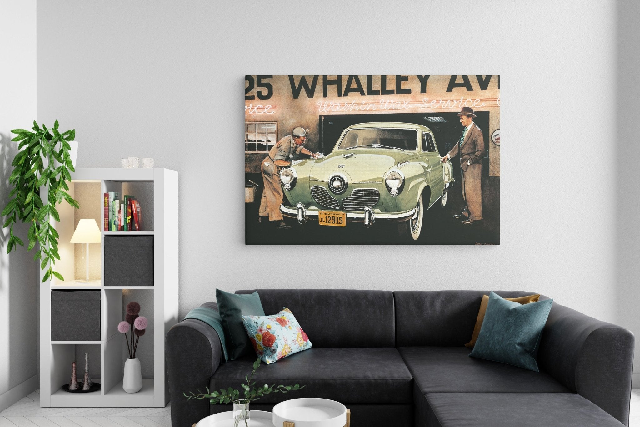 Studebaker at Whalley Avenue - Canvas - Transit Art