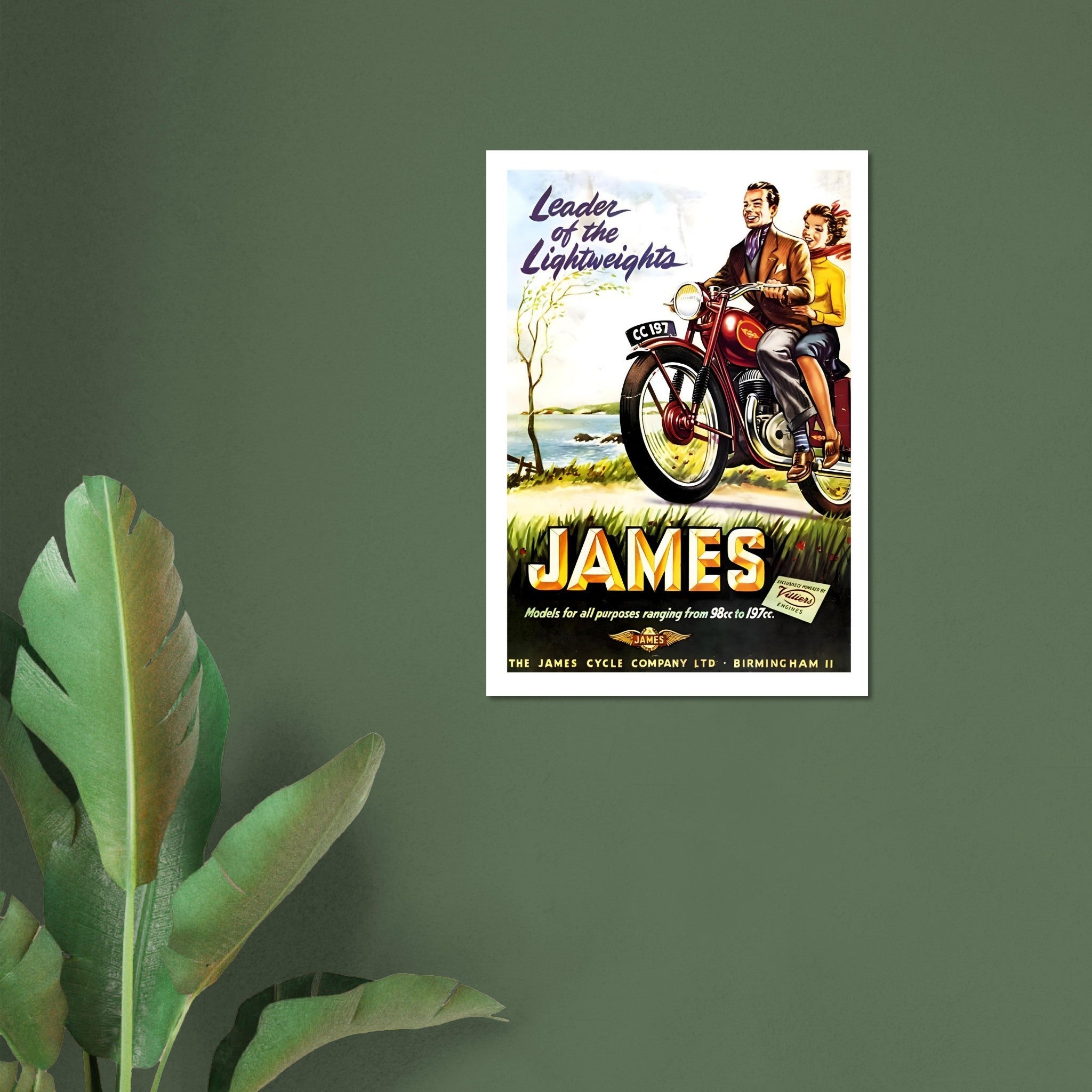 The James Cycle Company: Leader of the Lightweights - Transit Art