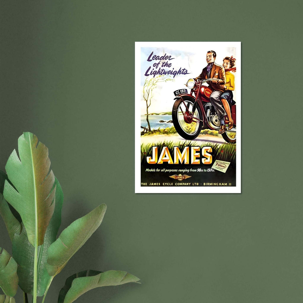 The James Cycle Company: Leader of the Lightweights - Transit Art