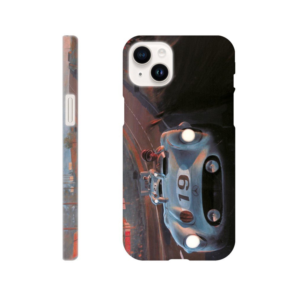 The Mercedes - Benz 300 SLR at Le Mans 1955 - Mobile cover - Transit Art