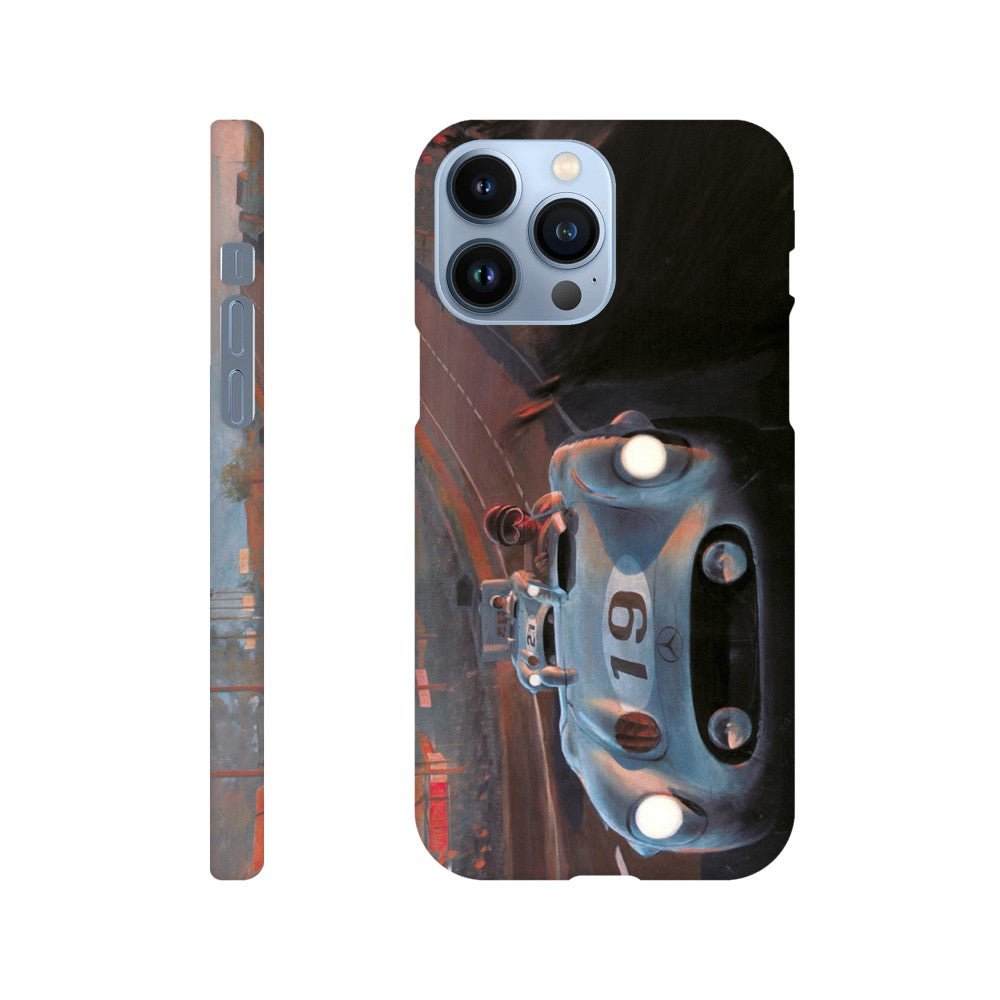 The Mercedes - Benz 300 SLR at Le Mans 1955 - Mobile cover - Transit Art