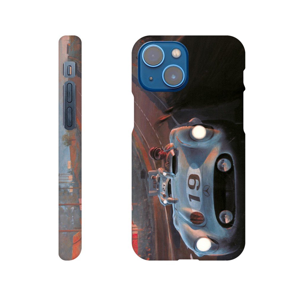 The Mercedes - Benz 300 SLR at Le Mans 1955 - Mobile cover - Transit Art