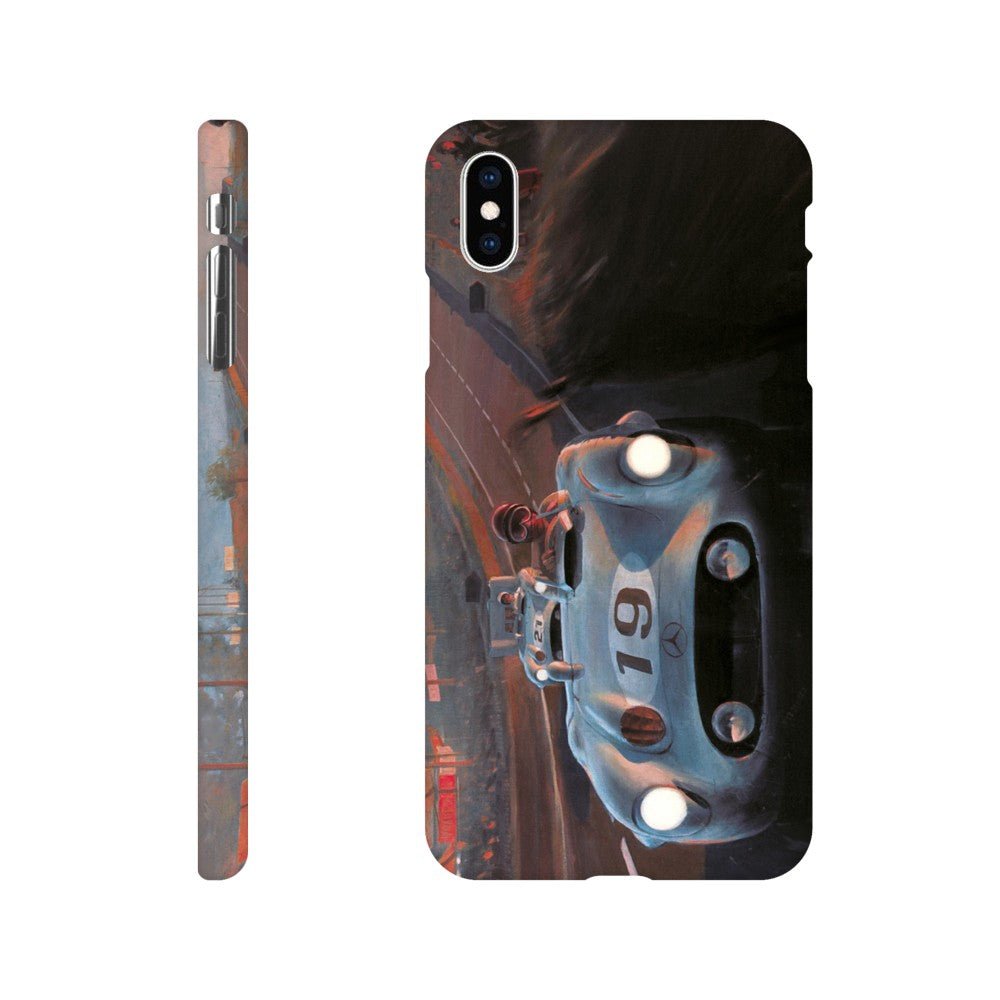 The Mercedes - Benz 300 SLR at Le Mans 1955 - Mobile cover - Transit Art