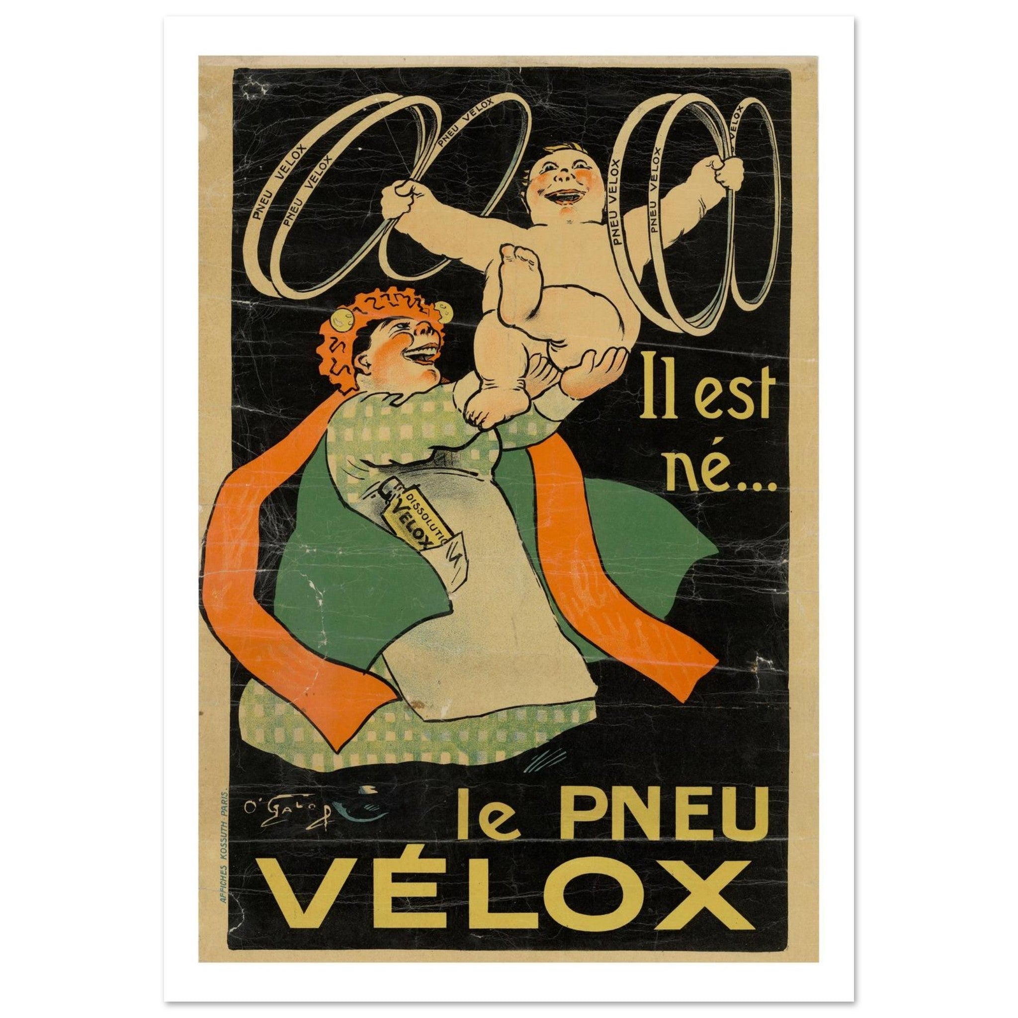 The Miraculous Birth Of Velox Tires - Transit Art