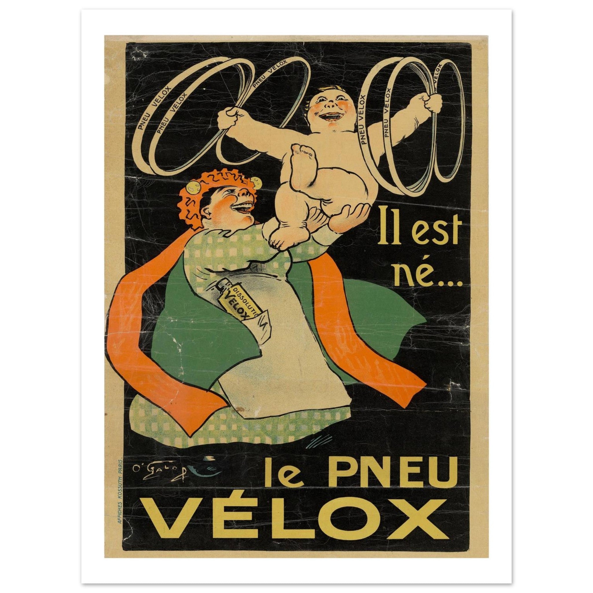 The Miraculous Birth Of Velox Tires - Transit Art