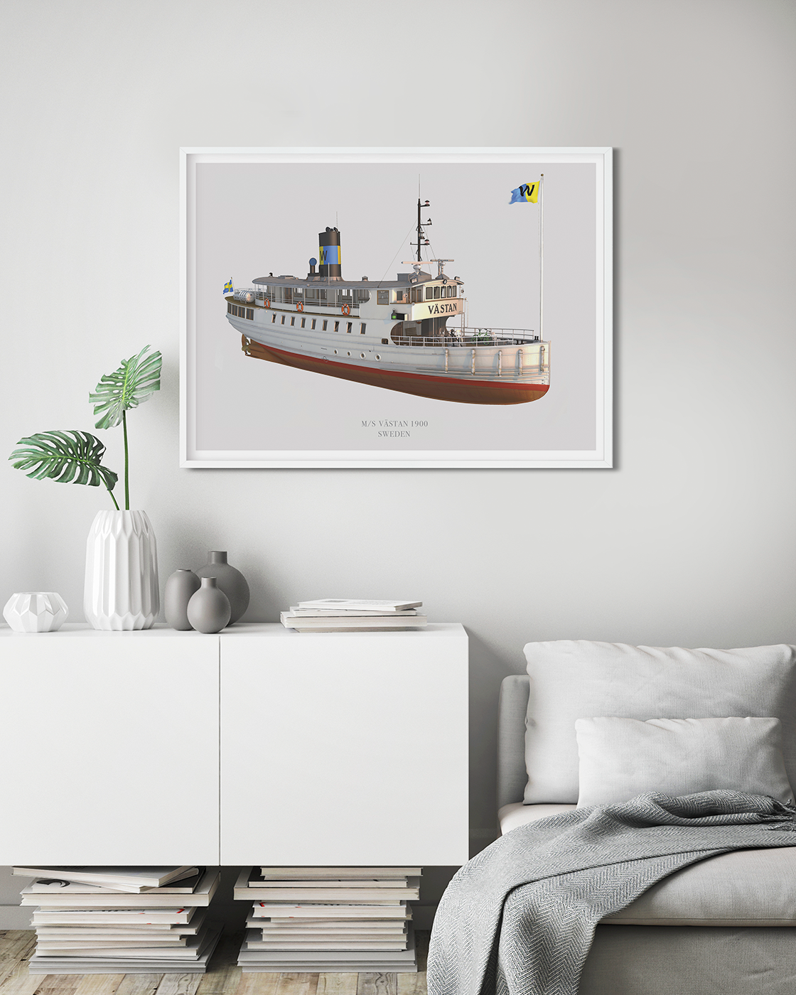 A Swedish coastal vessel from 1900,