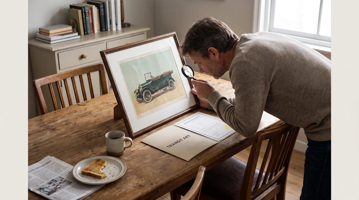 How to Read Signatures and Edition Marks on Art Lithographs
