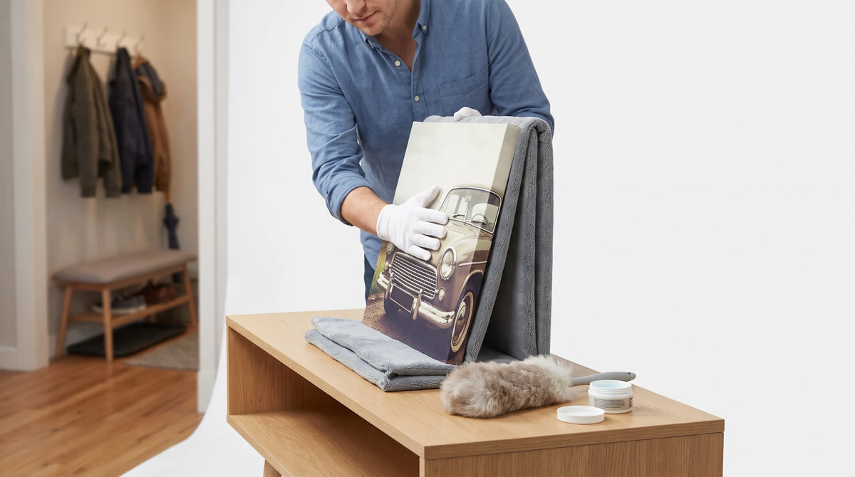 How to Dust Canvas Artwork Without Damaging the Surface
