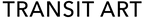 Transit art logo in black
