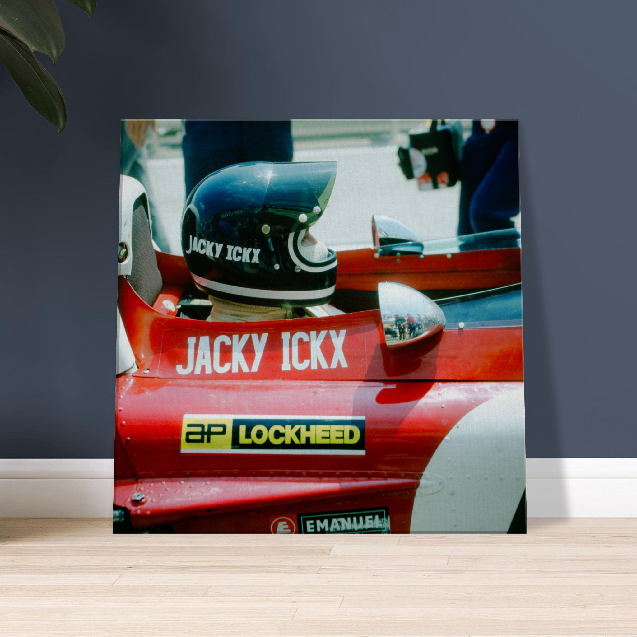 Jacky Ickx at Nürburgring - canvas