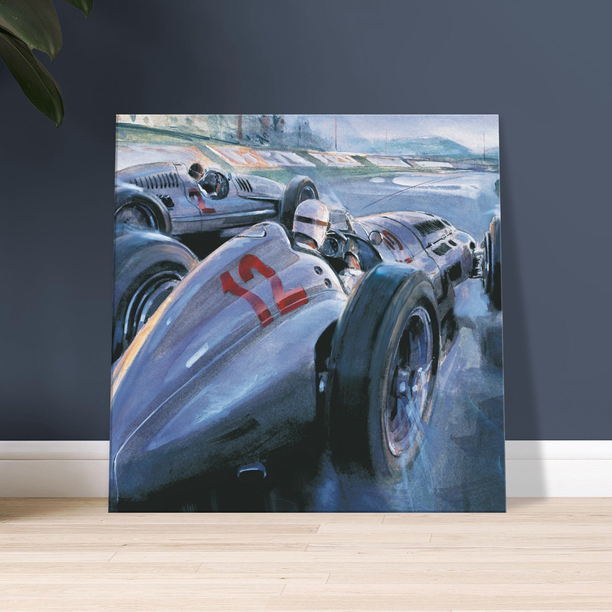 German Rivals - canvas