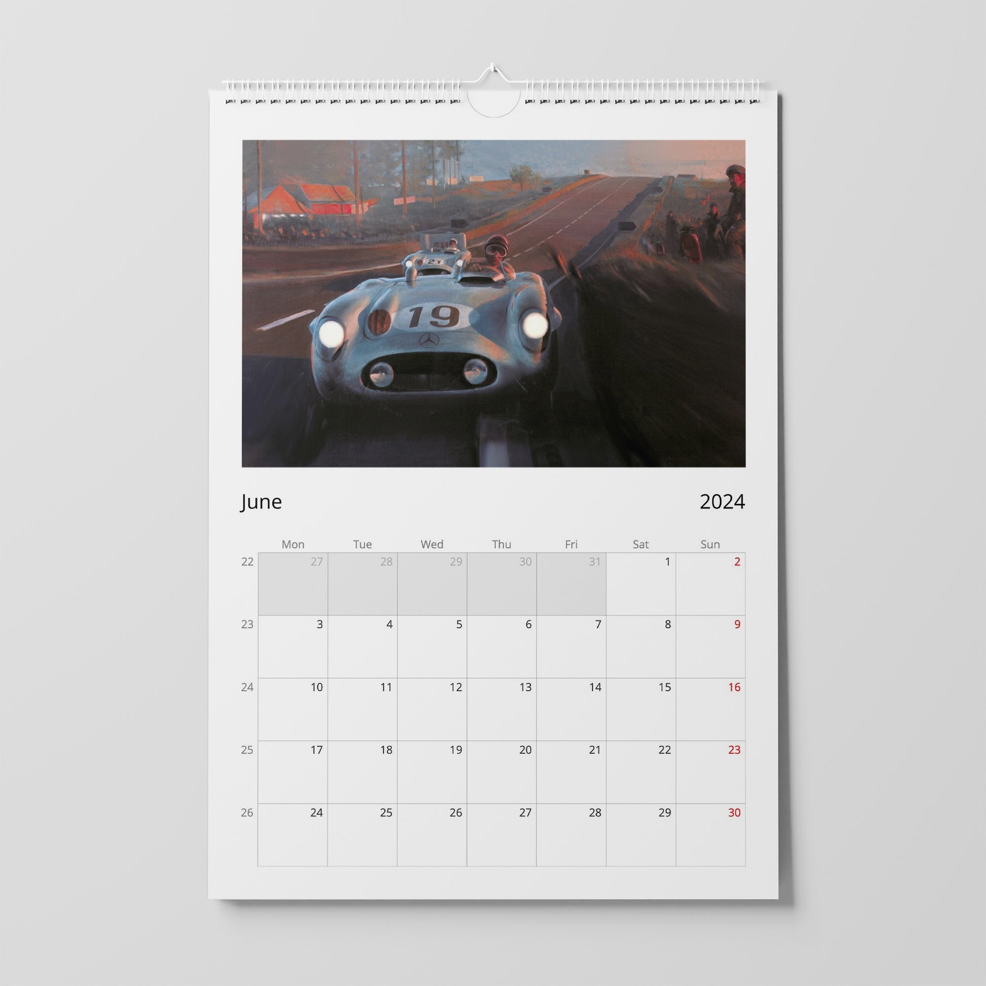 Auto art calendar 2024 - Transit Art
