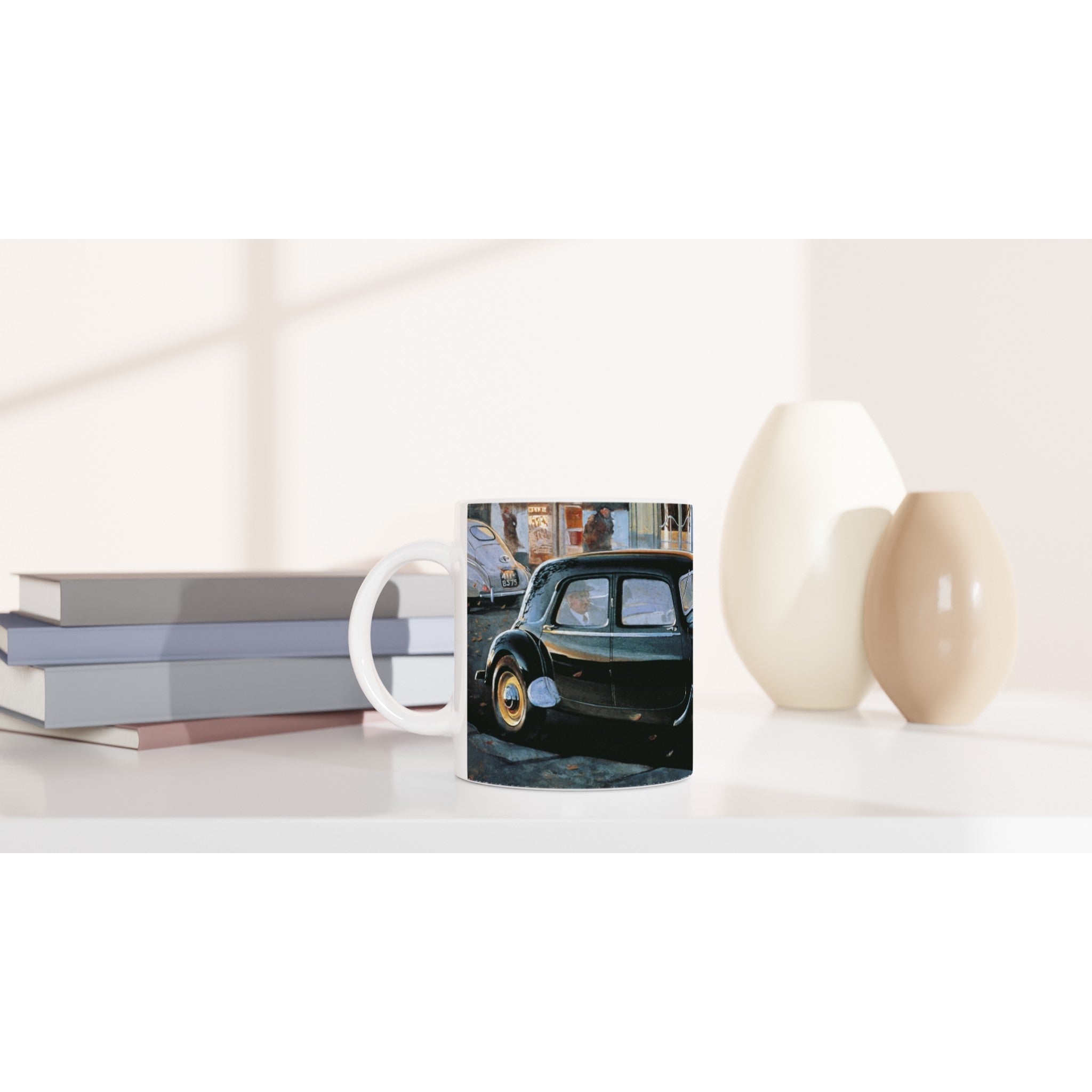 Citroen in Paris - Mug - Transit Art