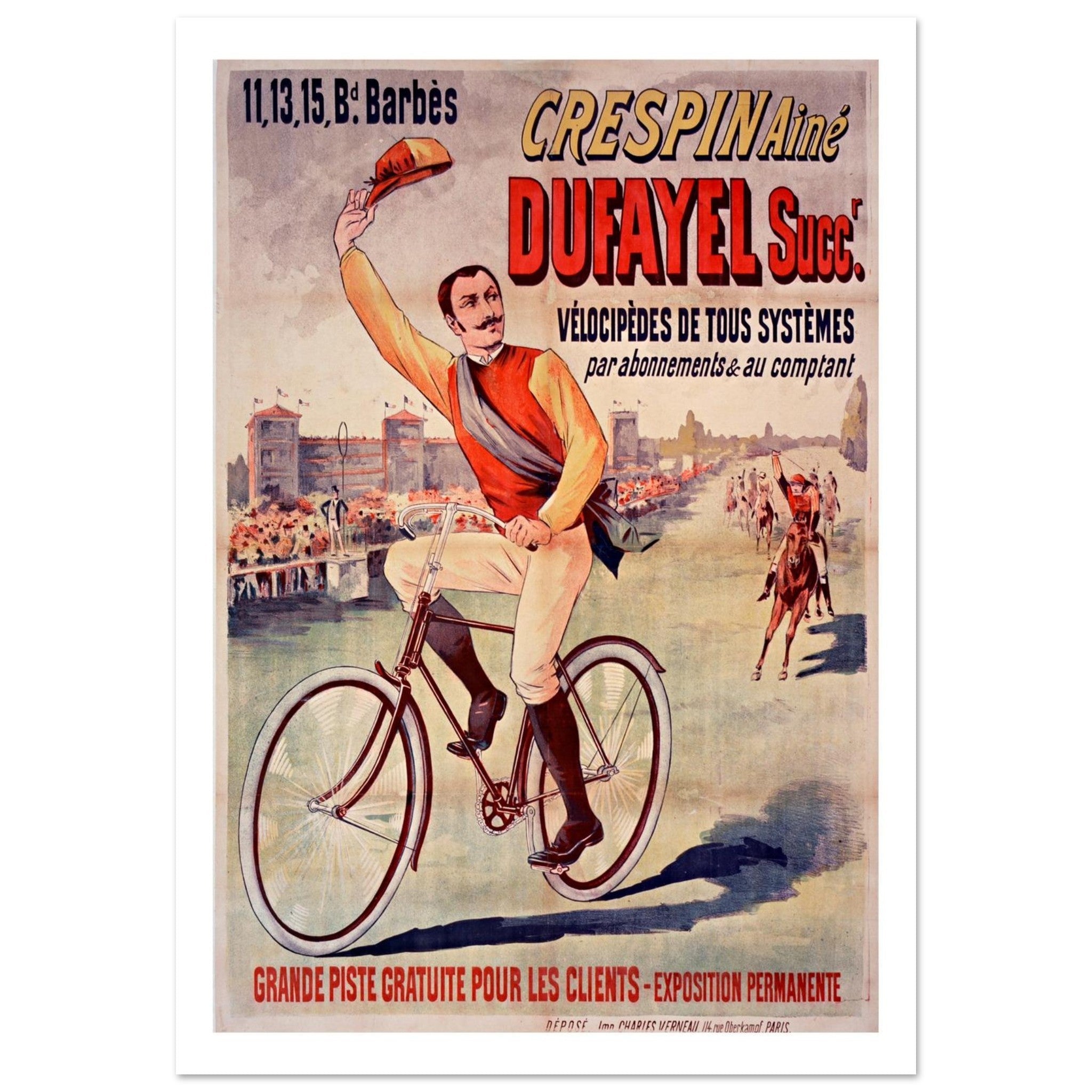 Crespin & Dufayel Cycles - The Bicycle for Everyone - Transit Art