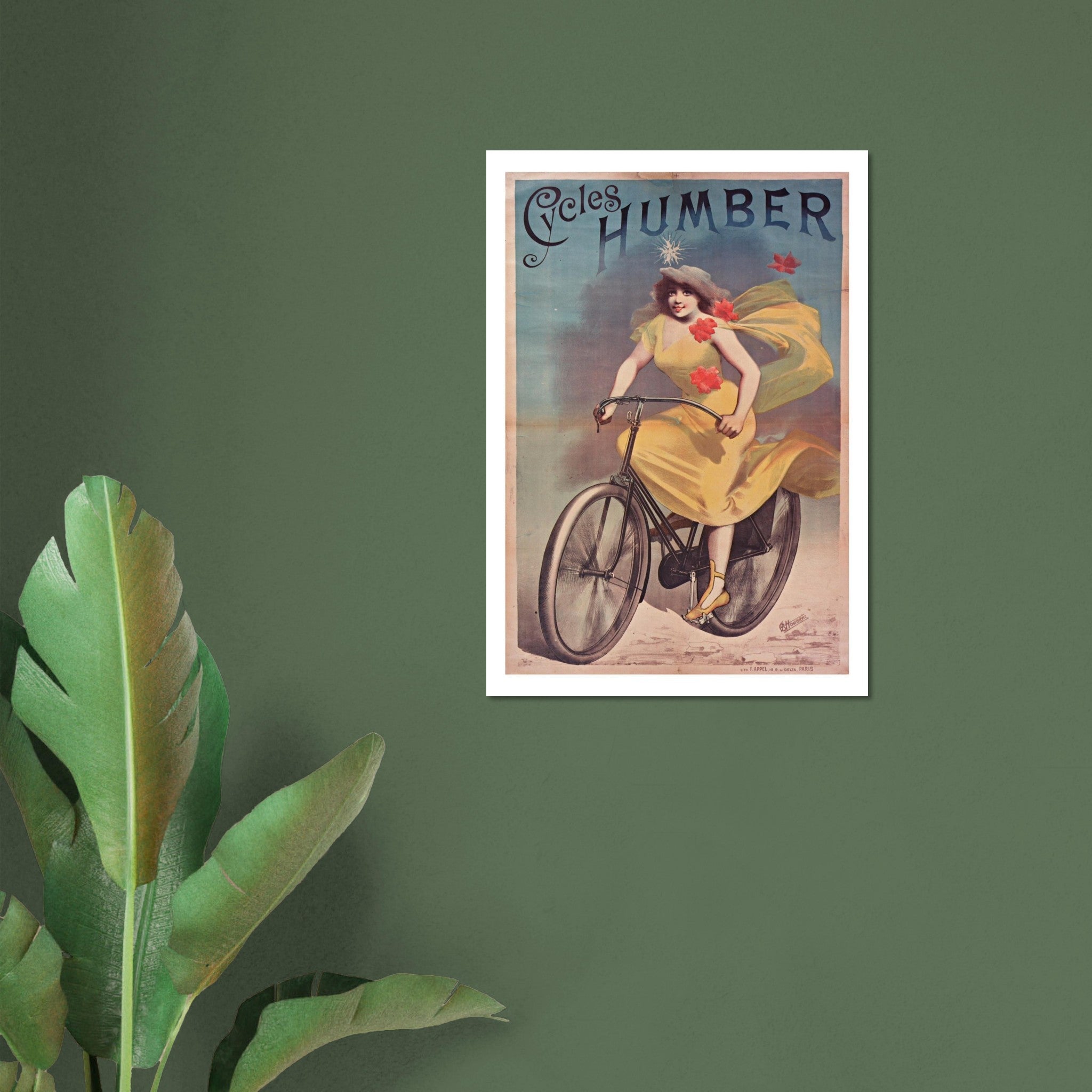 Cycles Humber: A Whirlwind of Elegance - Transit Art