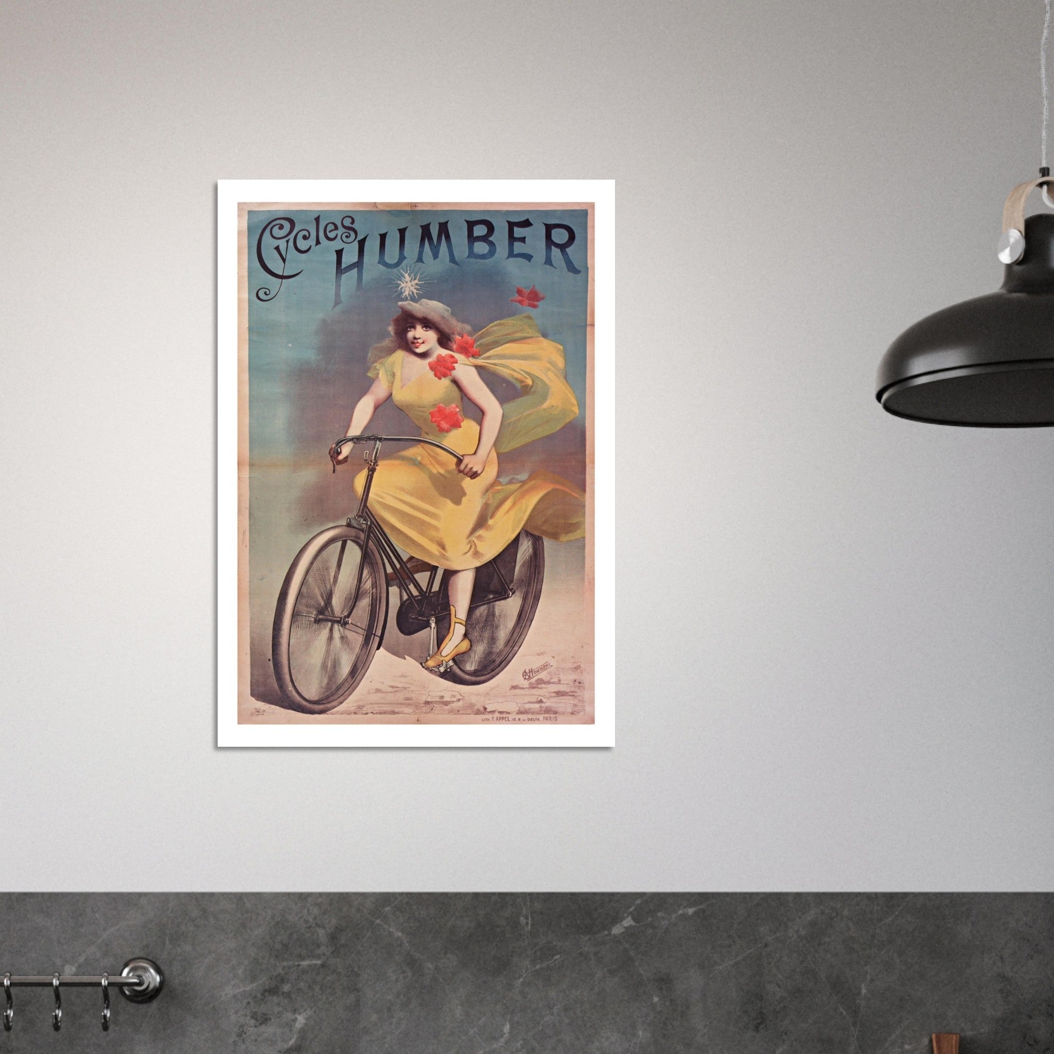 Cycles Humber: A Whirlwind of Elegance - Transit Art