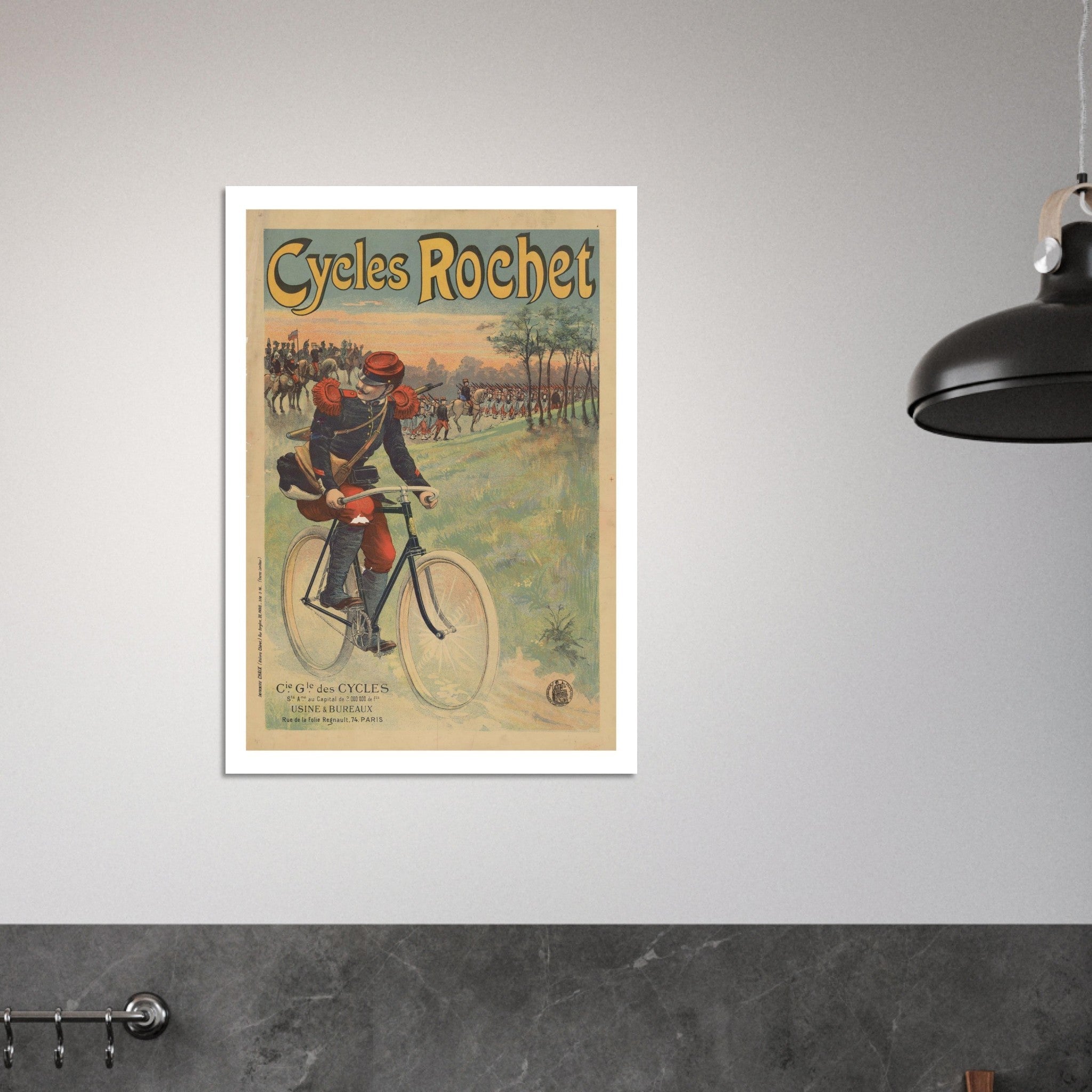 Cycles Rochet: A Soldier’s Ride - Transit Art