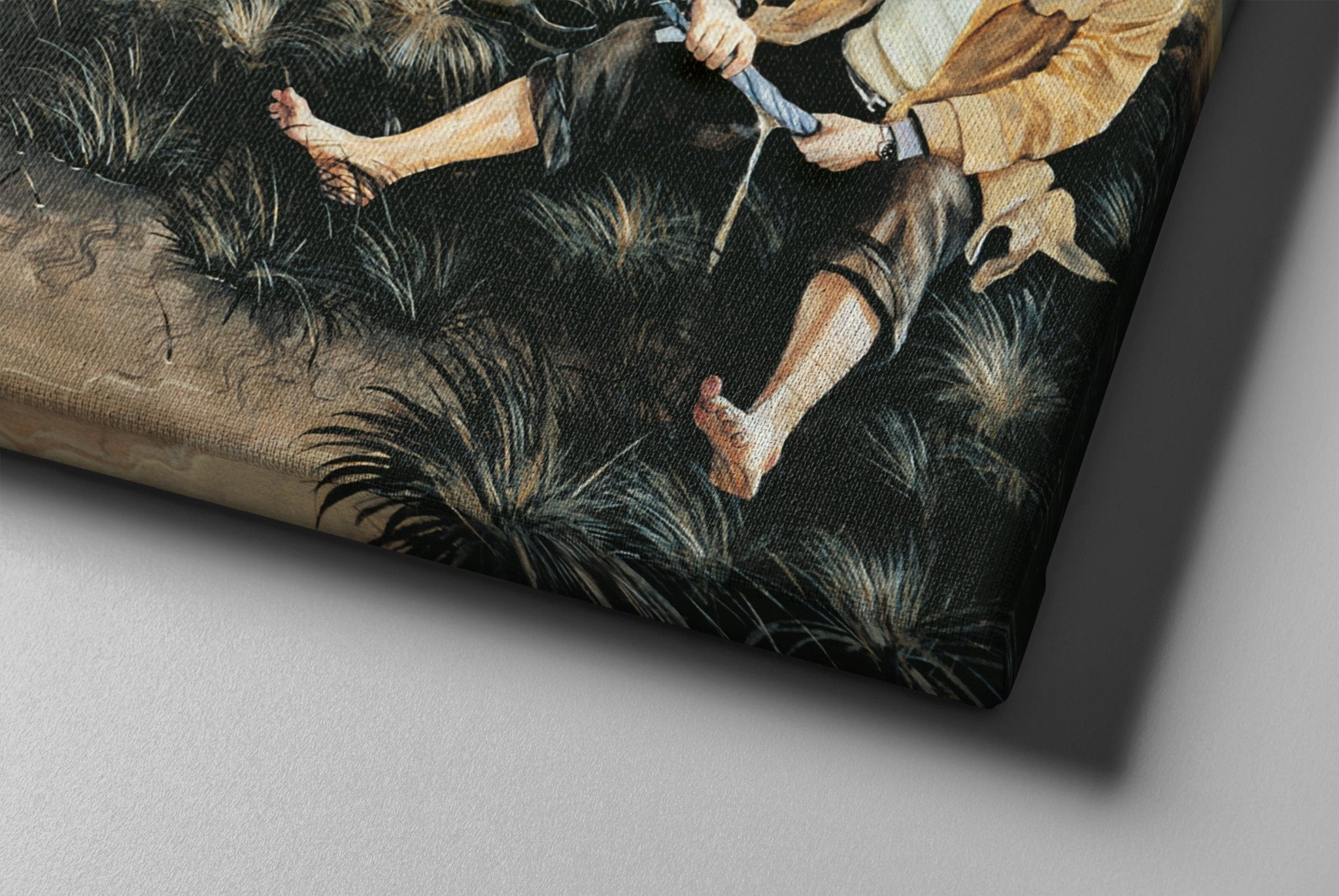 Erik Carlsson accident - canvas - Transit Art
