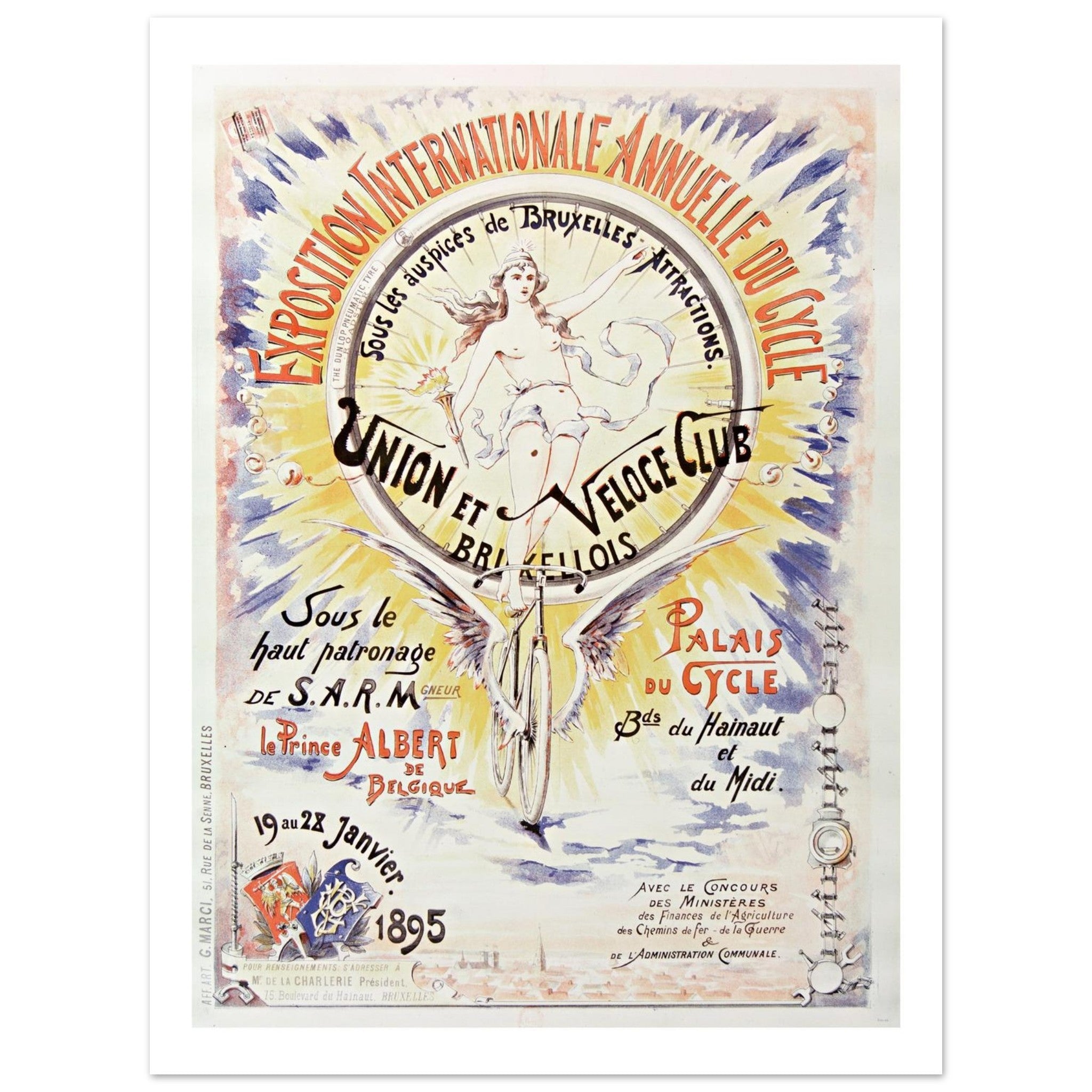 Exposition Internationale Annuelle du Cycle – 1895 - Transit Art
