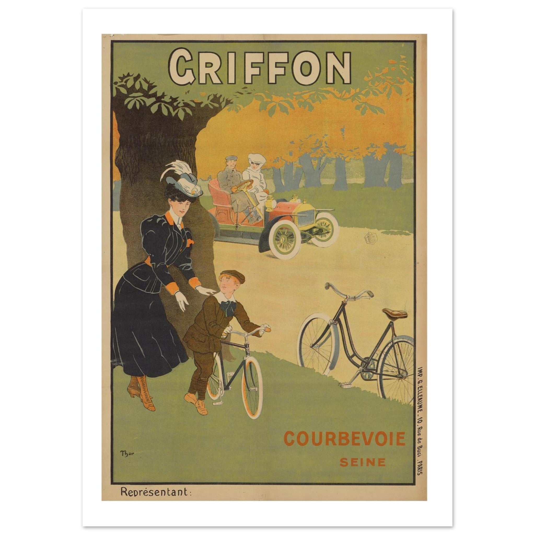 Griffon Cycles: Leisure and Elegance - Transit Art