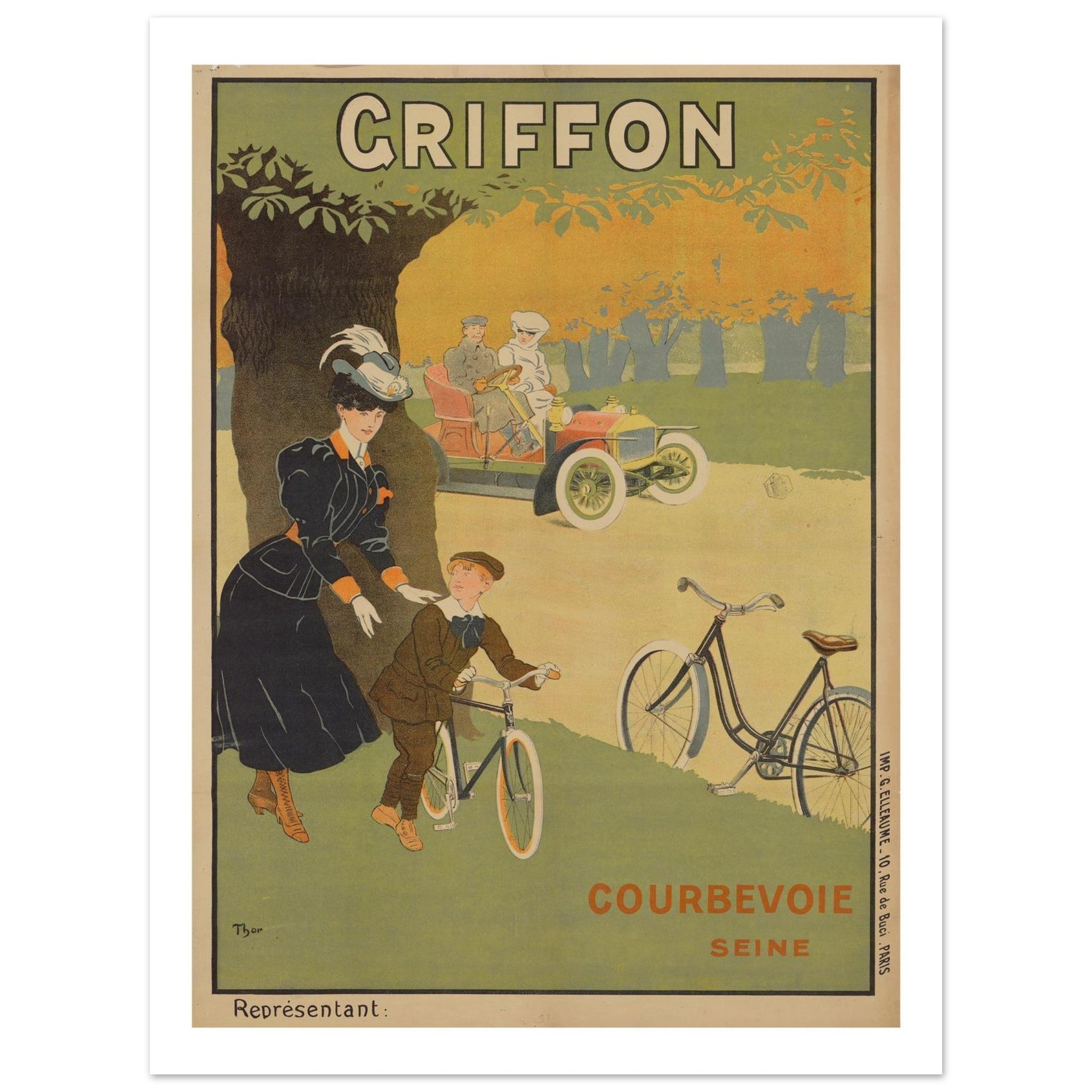 Griffon Cycles: Leisure and Elegance - Transit Art
