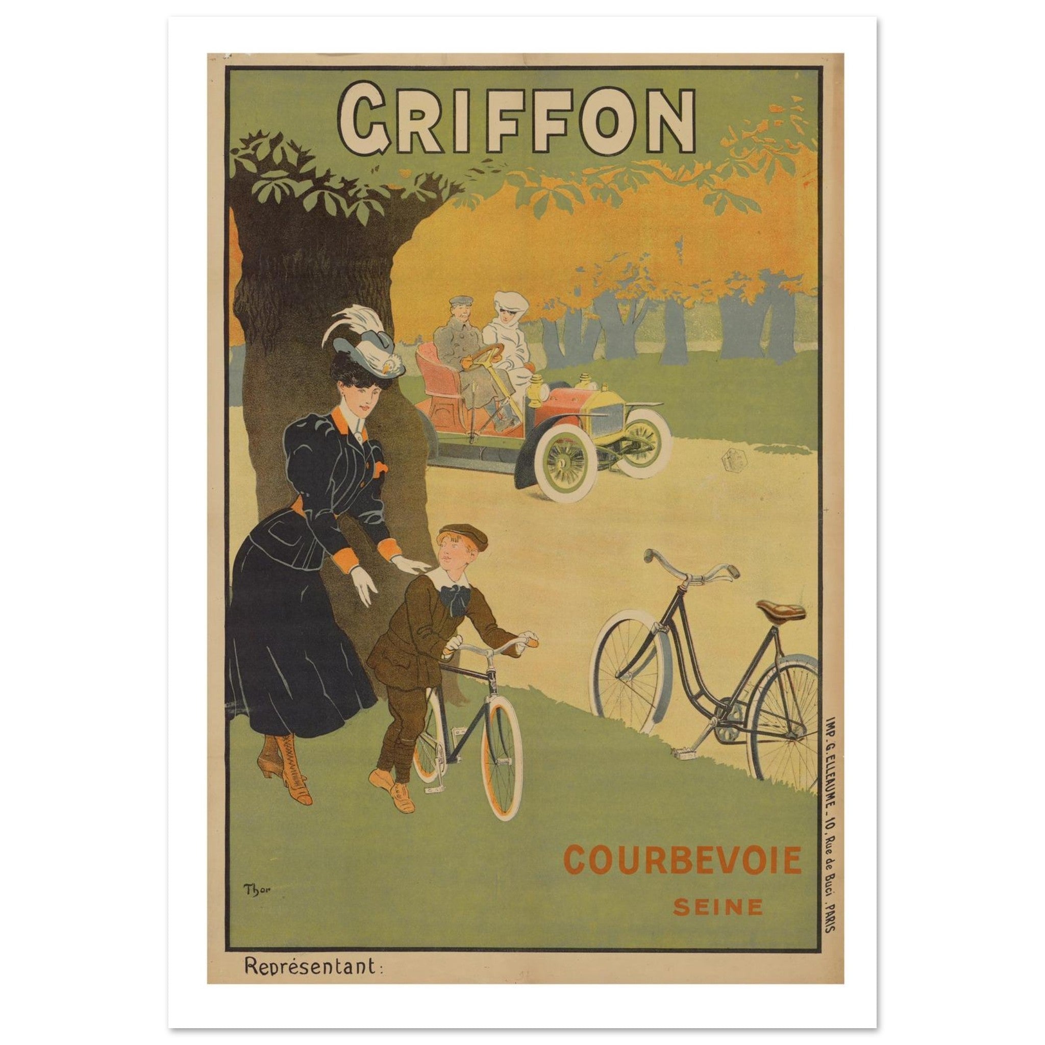 Griffon Cycles: Leisure and Elegance - Transit Art
