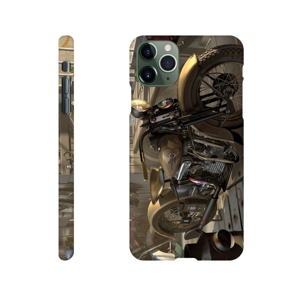 Harley in barn - mobile case - Transit Art