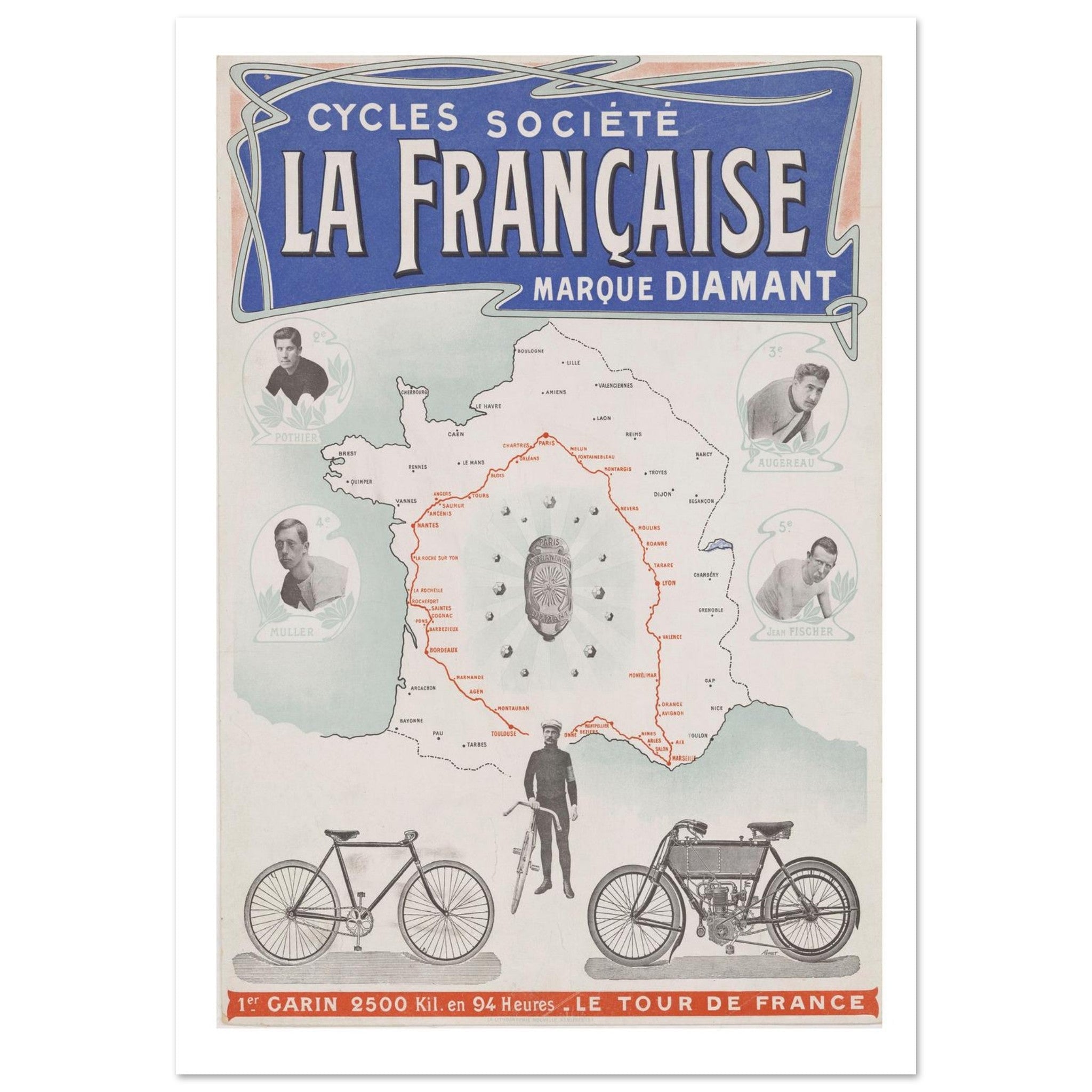 La Française Cycles: A Tour de France Legacy - Transit Art