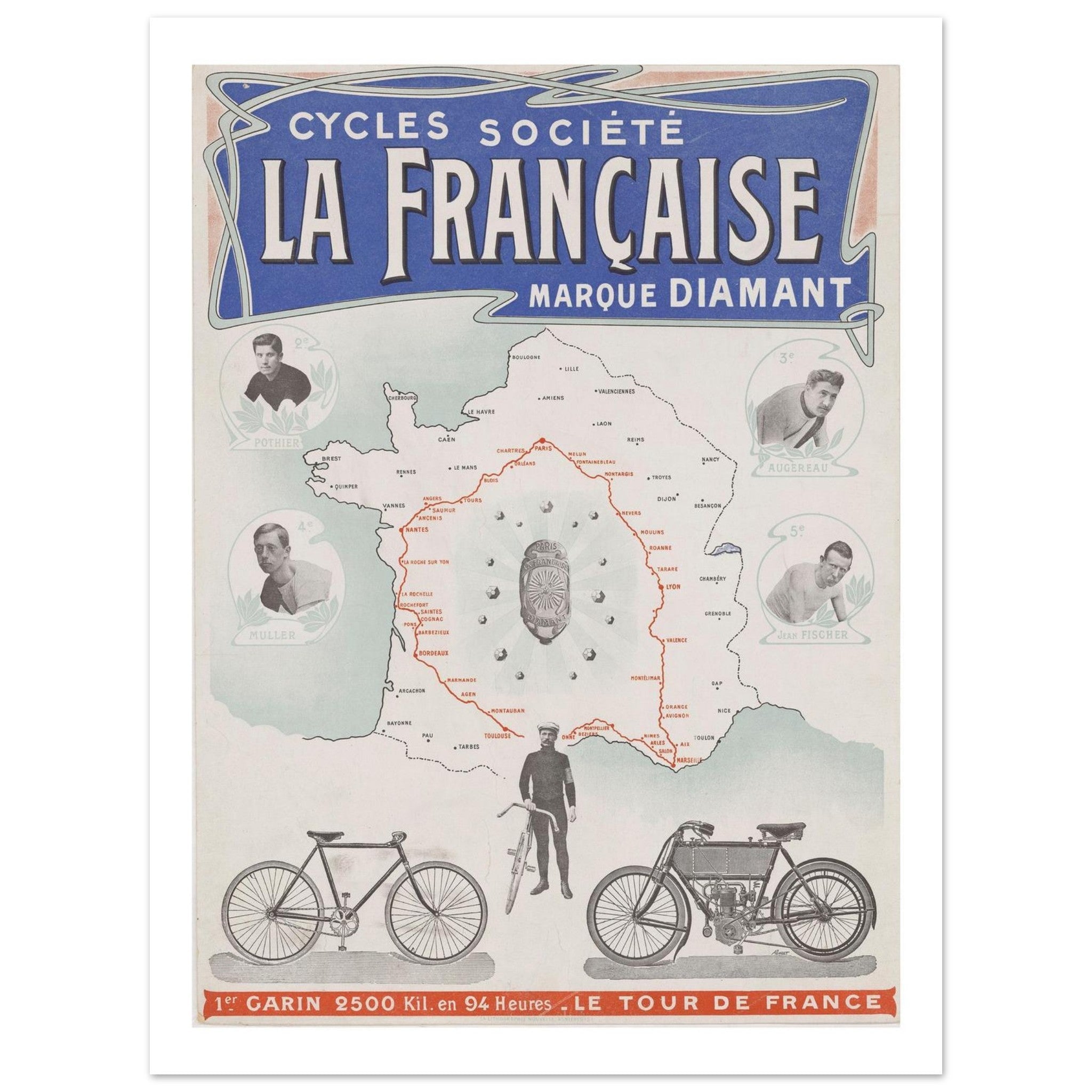 La Française Cycles: A Tour de France Legacy - Transit Art