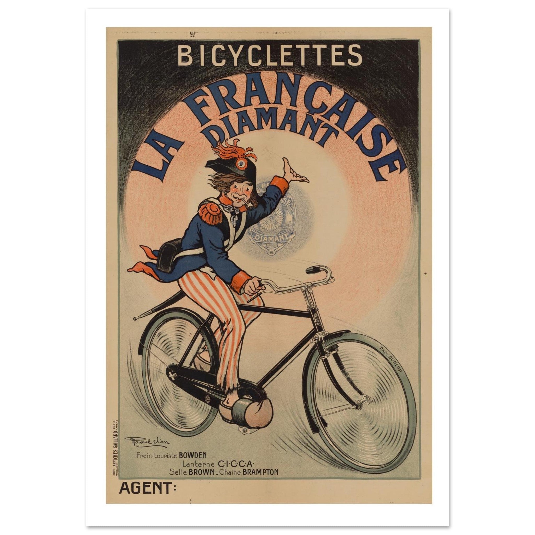 La Française Diamant High Speed Bicycles - Transit Art