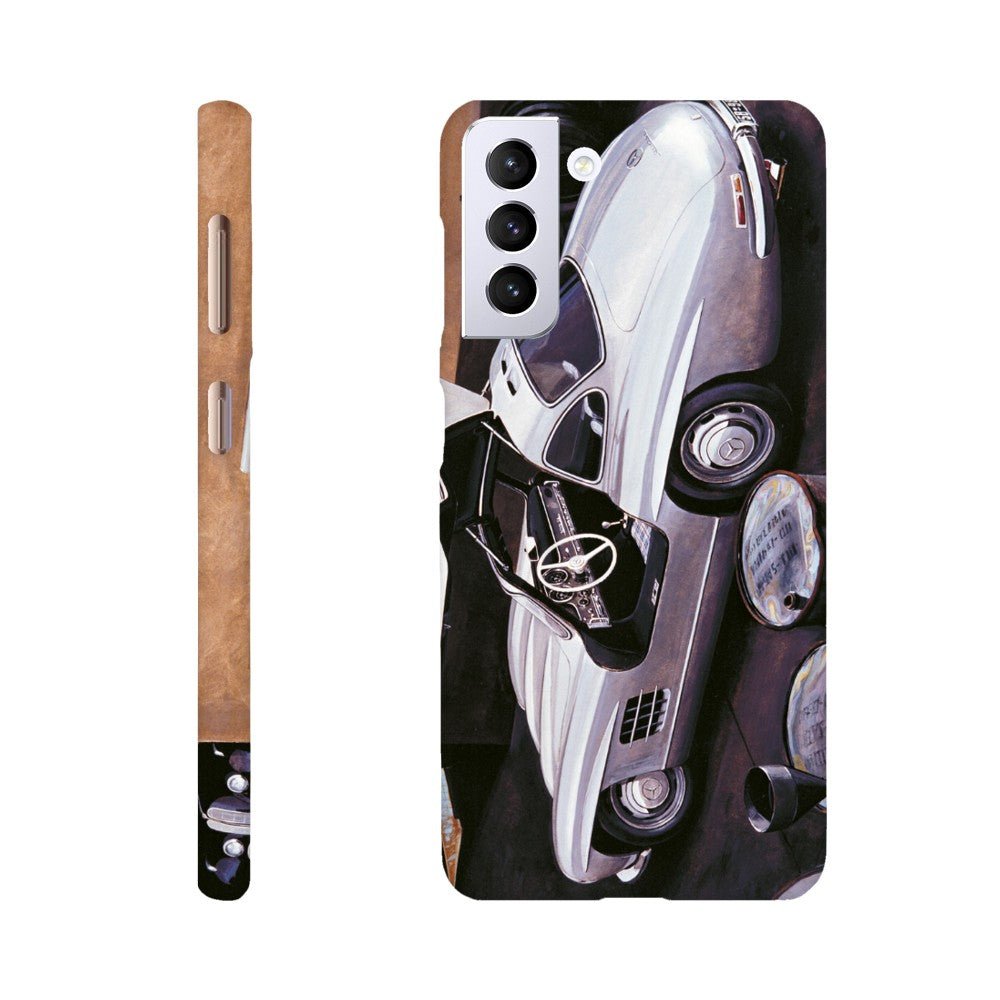 Mercedes 300 SL at Workshop - Mobile cover - Transit Art