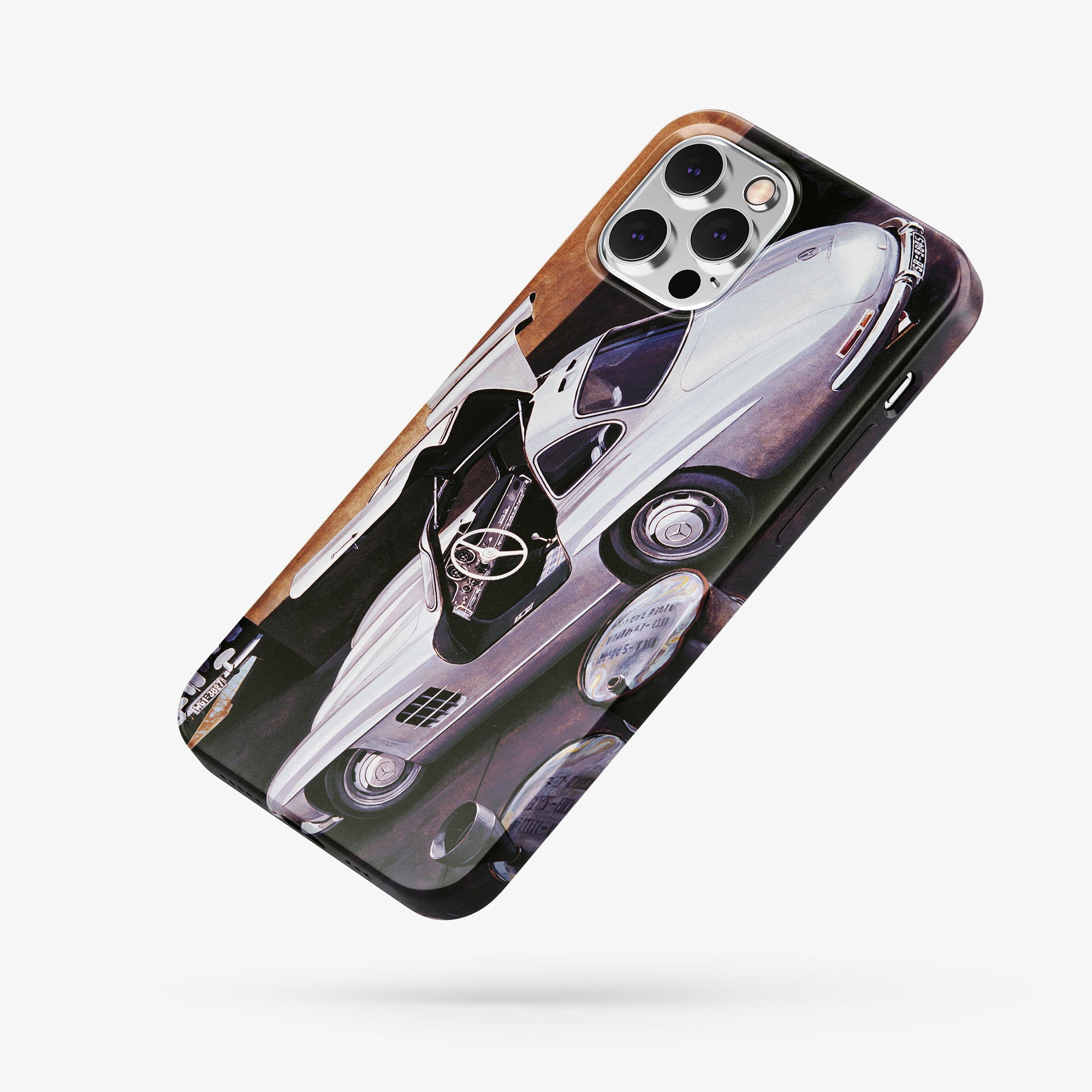 Mercedes 300 SL at Workshop - Mobile cover - Transit Art