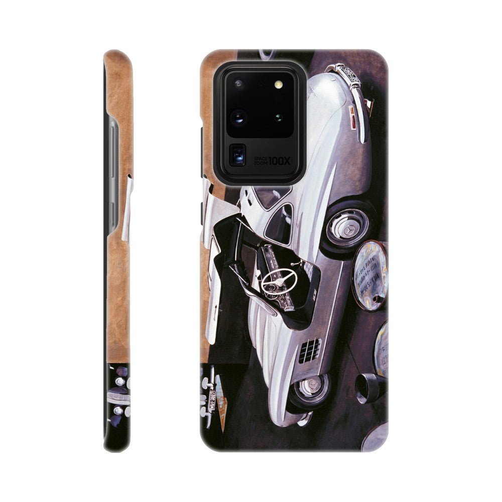 Mercedes 300 SL at Workshop - Mobile cover - Transit Art