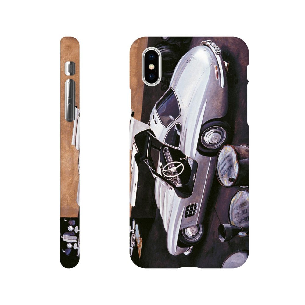 Mercedes 300 SL at Workshop - Mobile cover - Transit Art