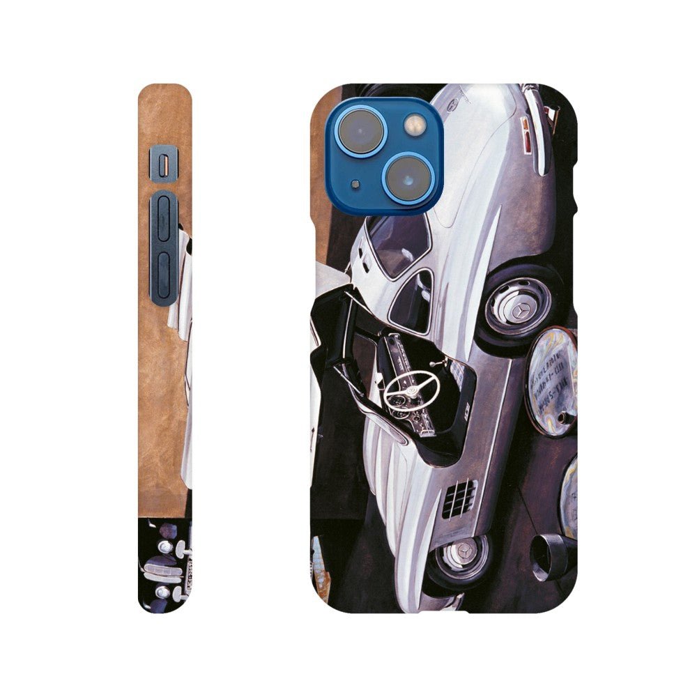 Mercedes 300 SL at Workshop - Mobile cover - Transit Art