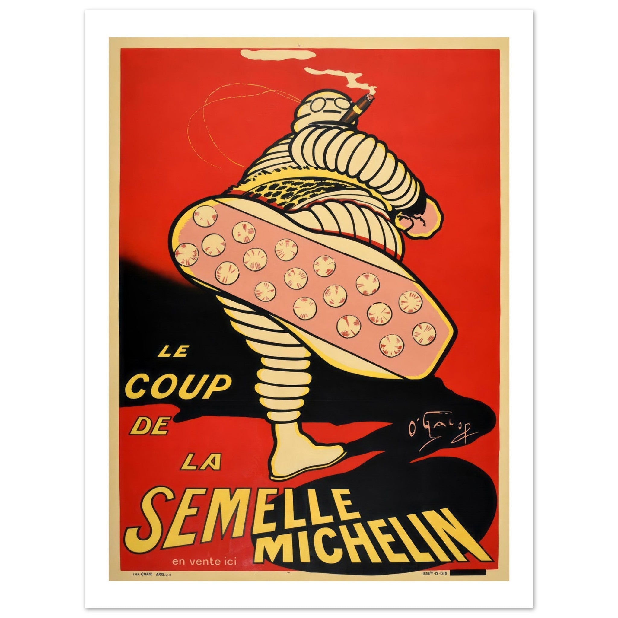 Michelin Bibendum Vintage III - Transit Art