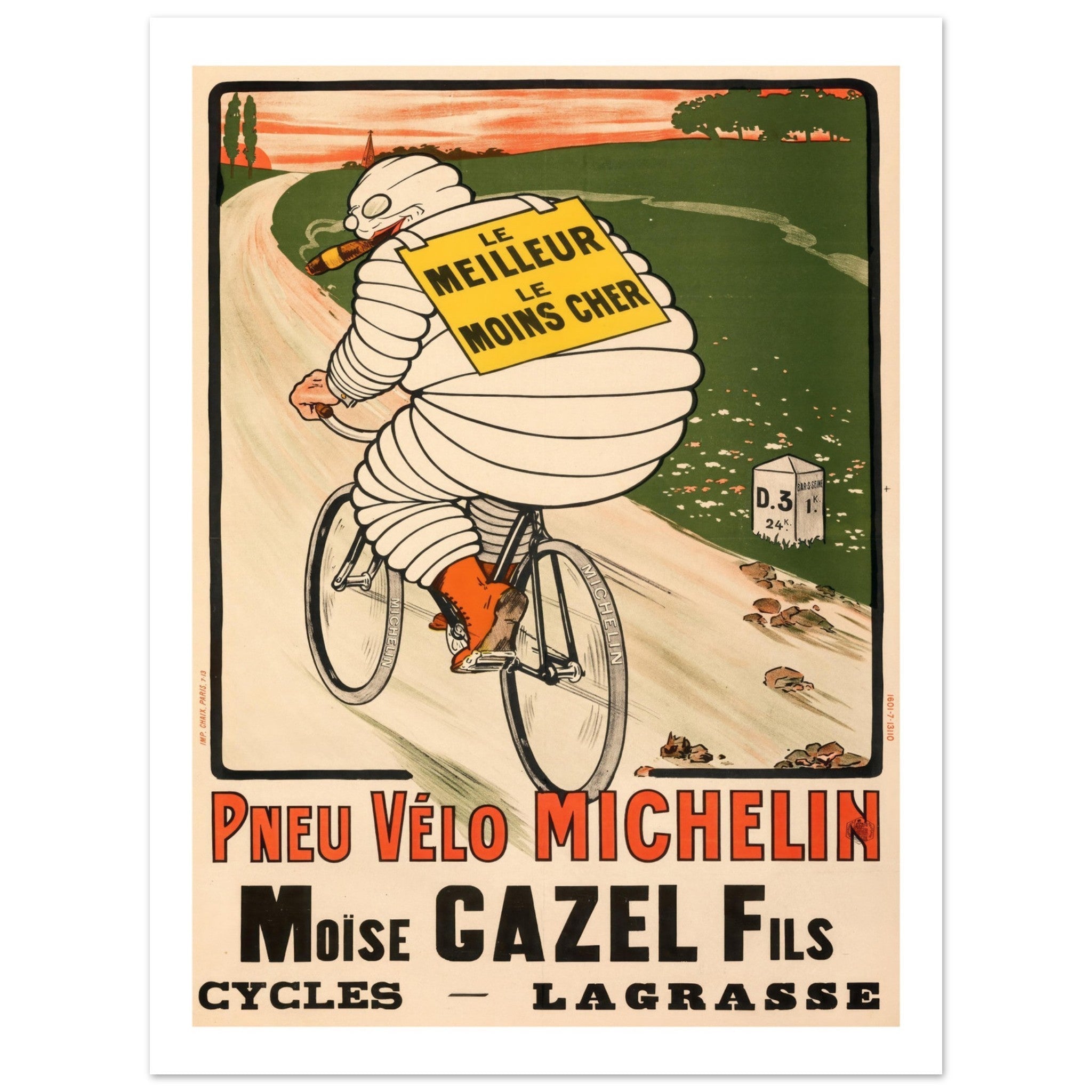 Michelin Bibendum Vintage IV - Transit Art