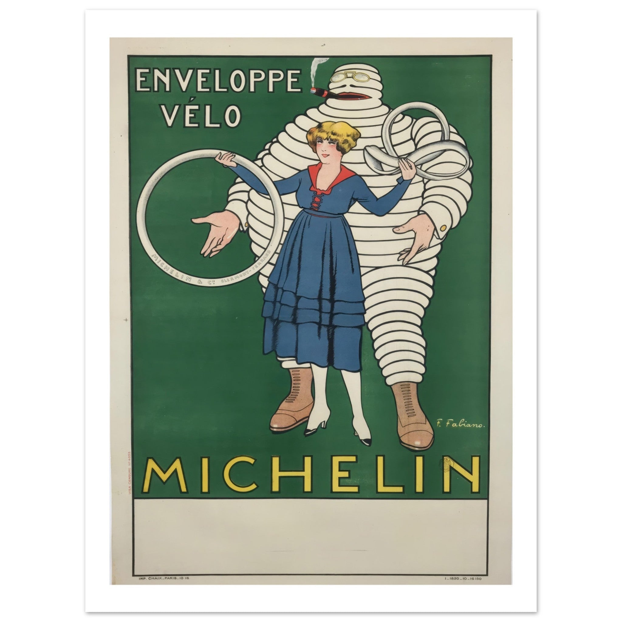Michelin Bibendum Vintage IX - Transit Art