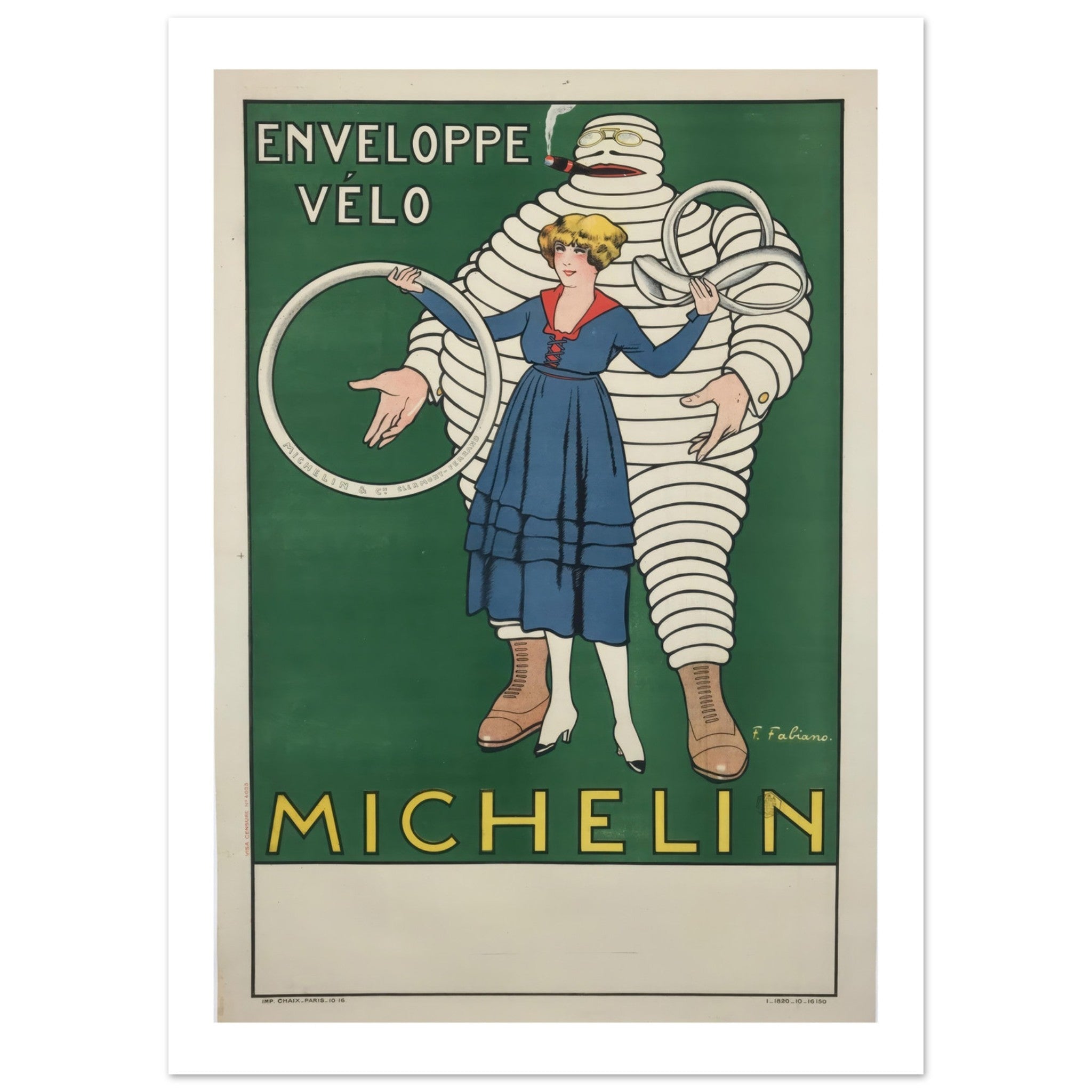 Michelin Bibendum Vintage IX - Transit Art