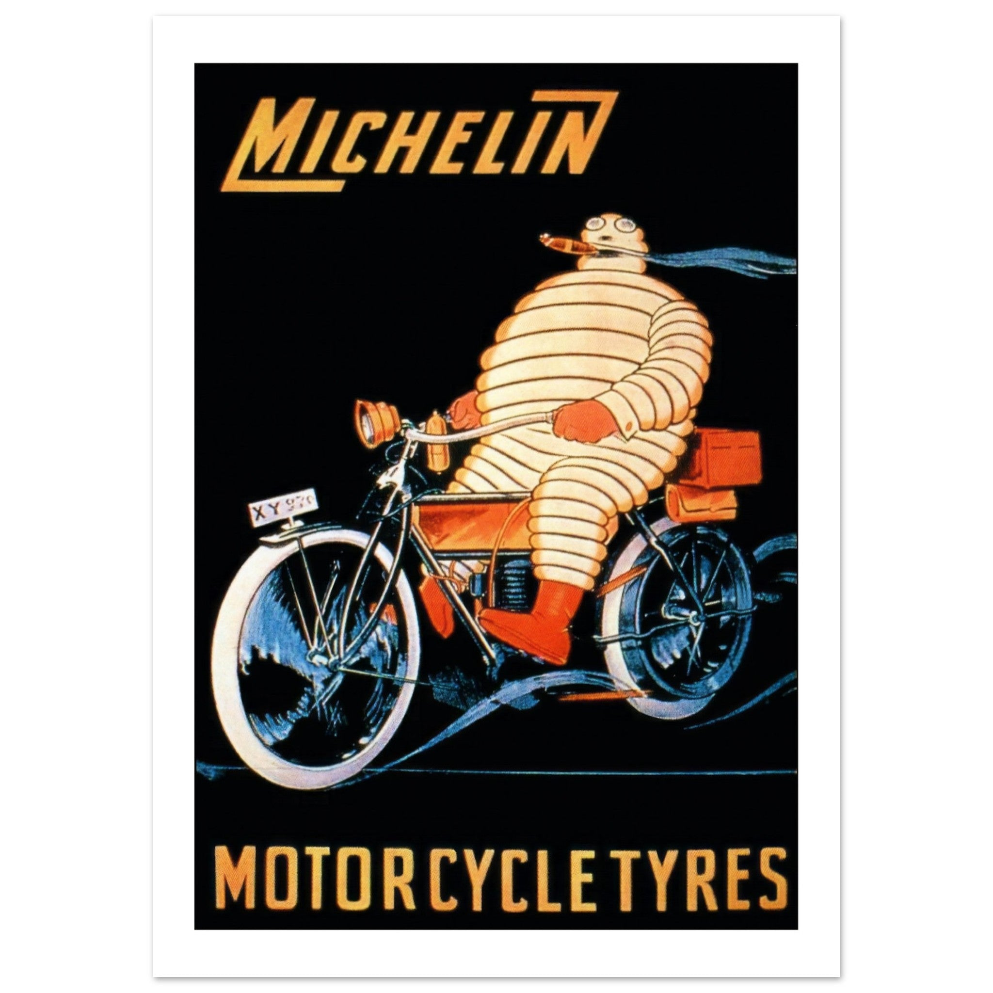 Michelin Bibendum Vintage V - Transit Art