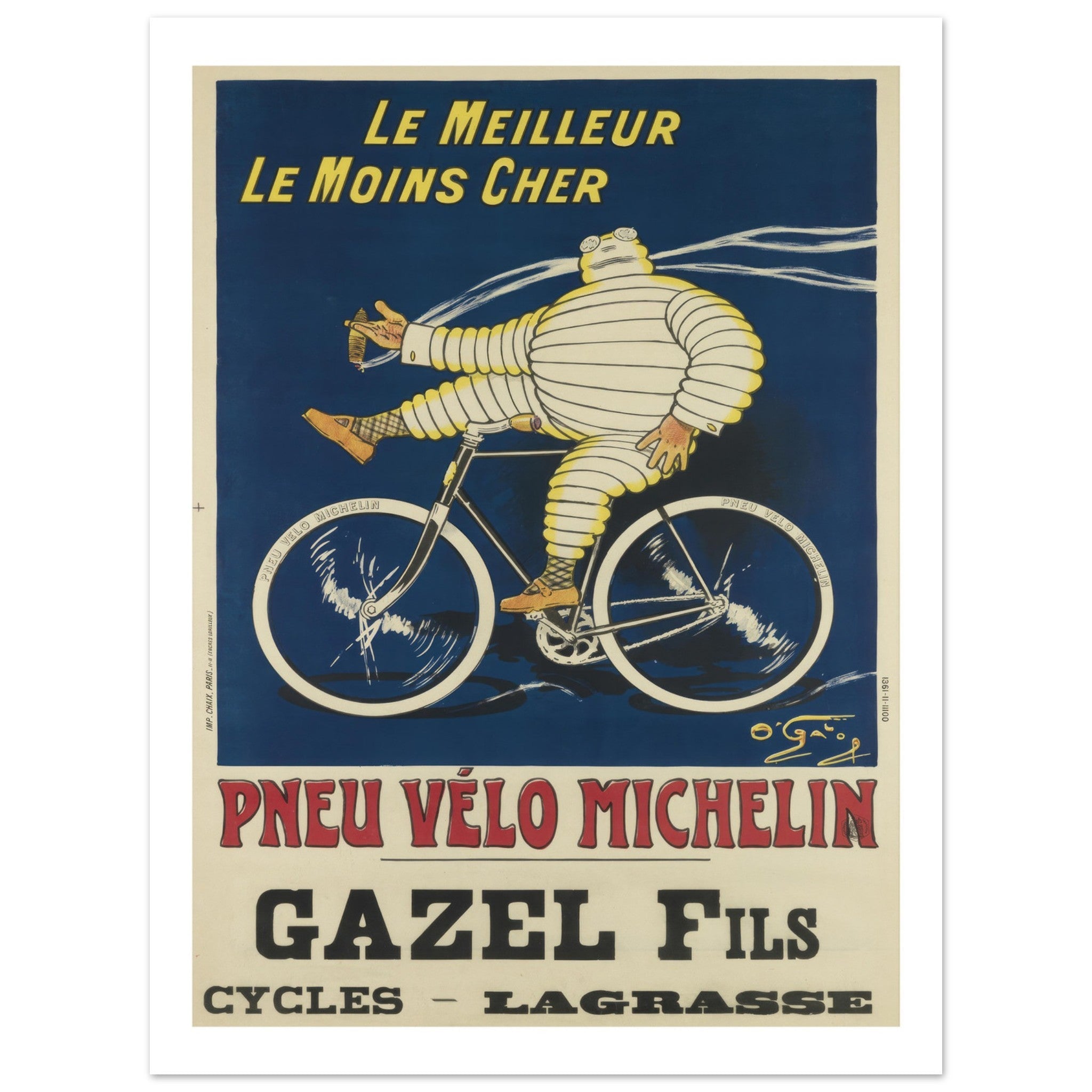 Michelin Bibendum Vintage VIII - Transit Art