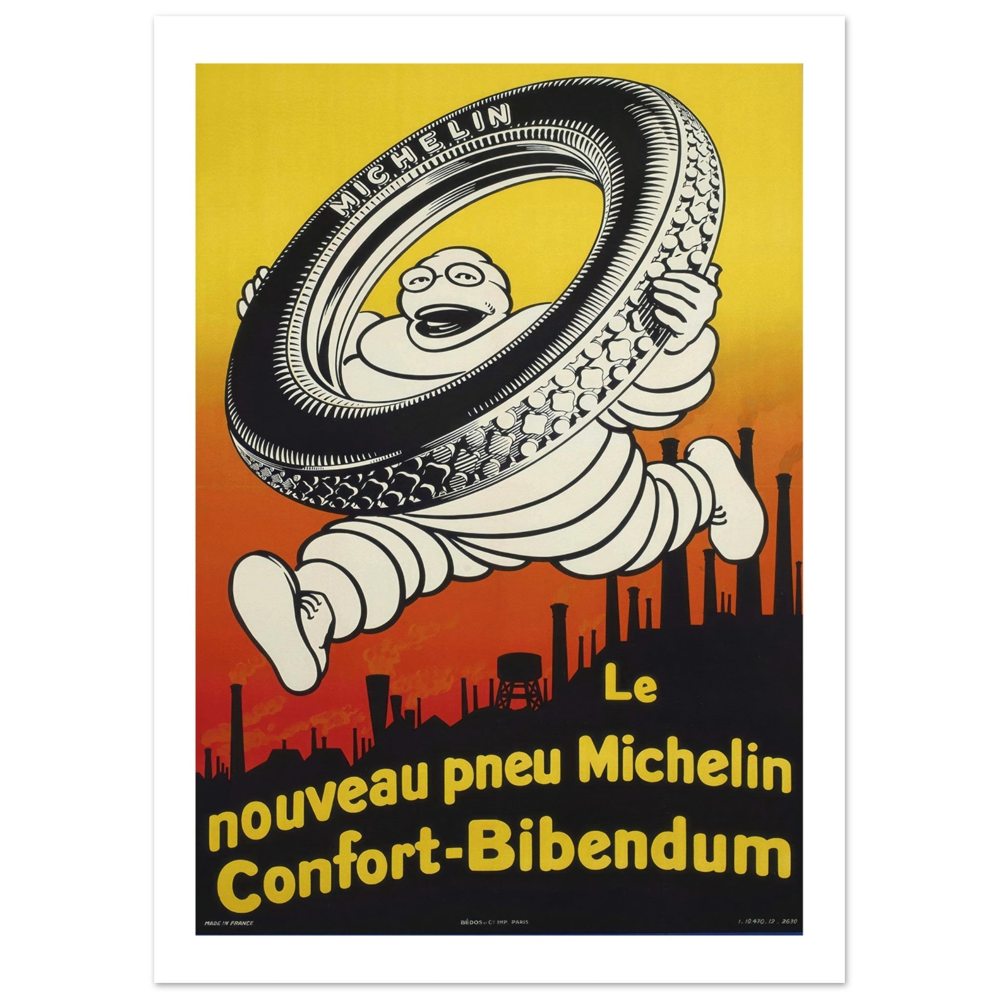 Michelin Bibendum Vintage XVI - Transit Art