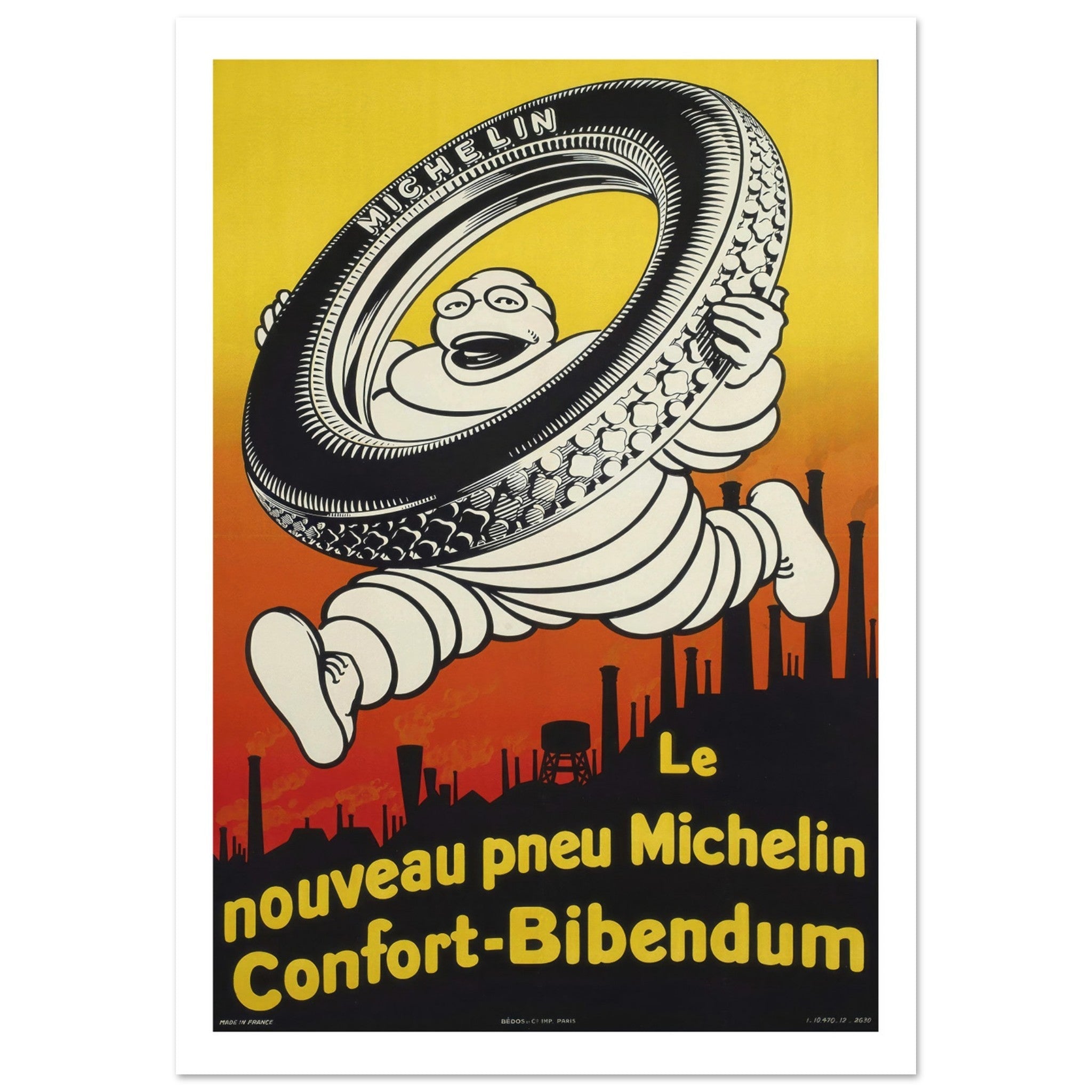 Michelin Bibendum Vintage XVI - Transit Art