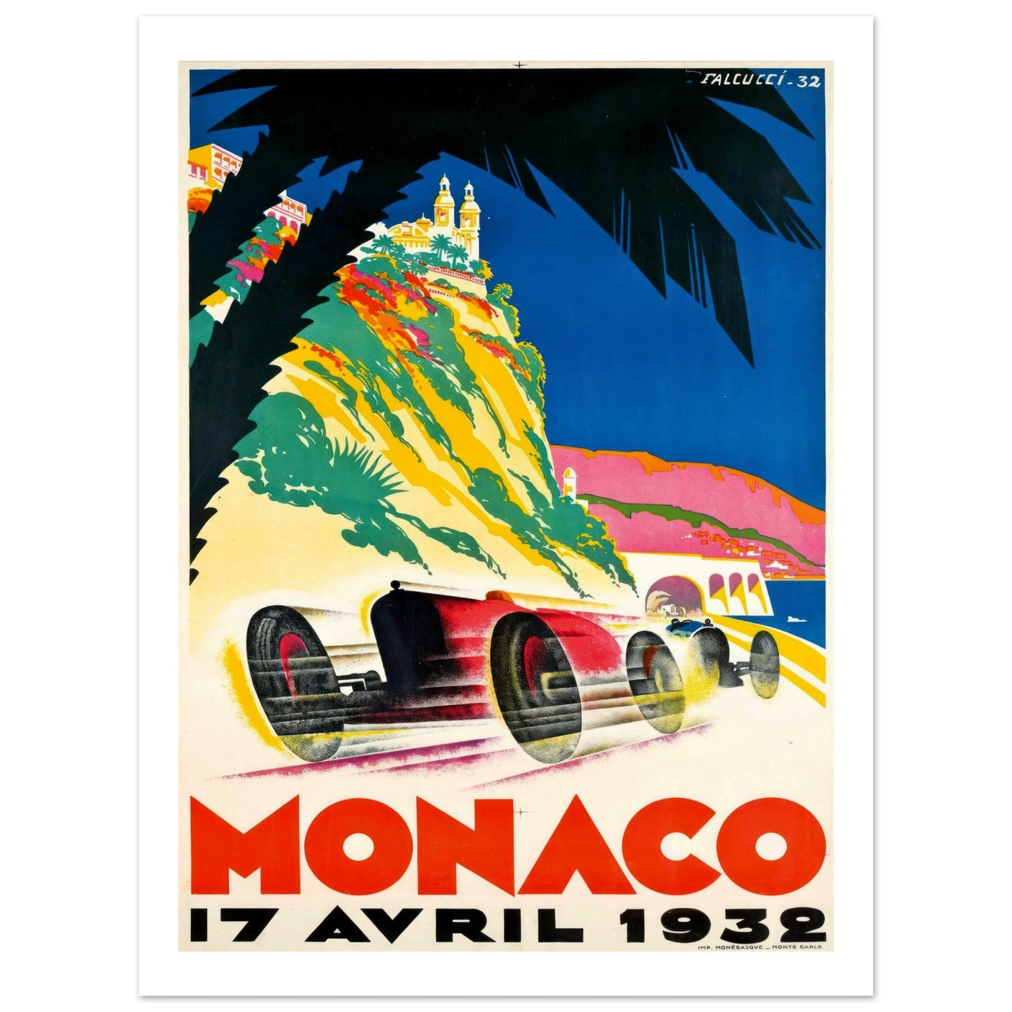 Monaco Grand Prix 1932 - Transit Art