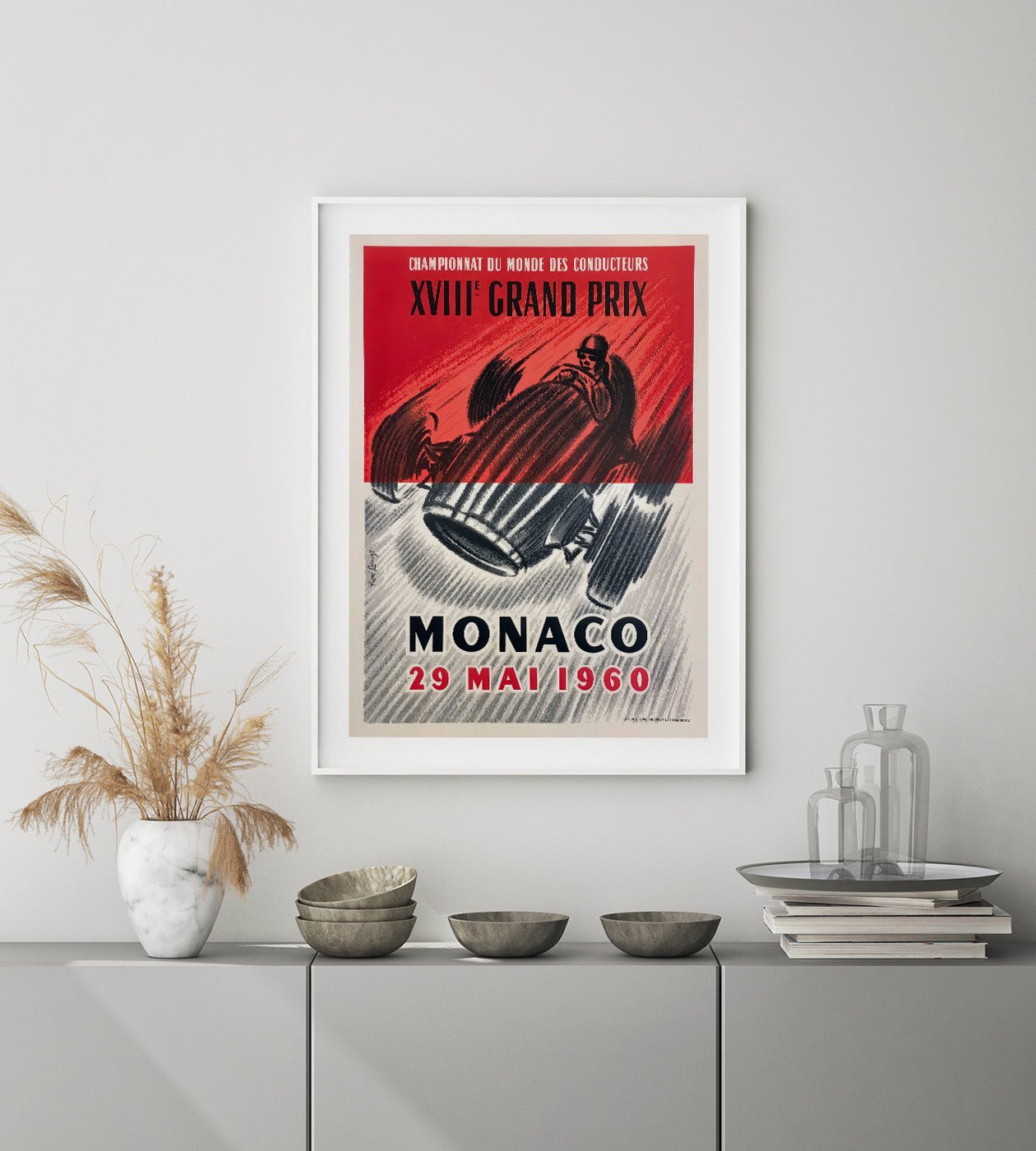 Monaco Grand Prix 1960 - Transit Art