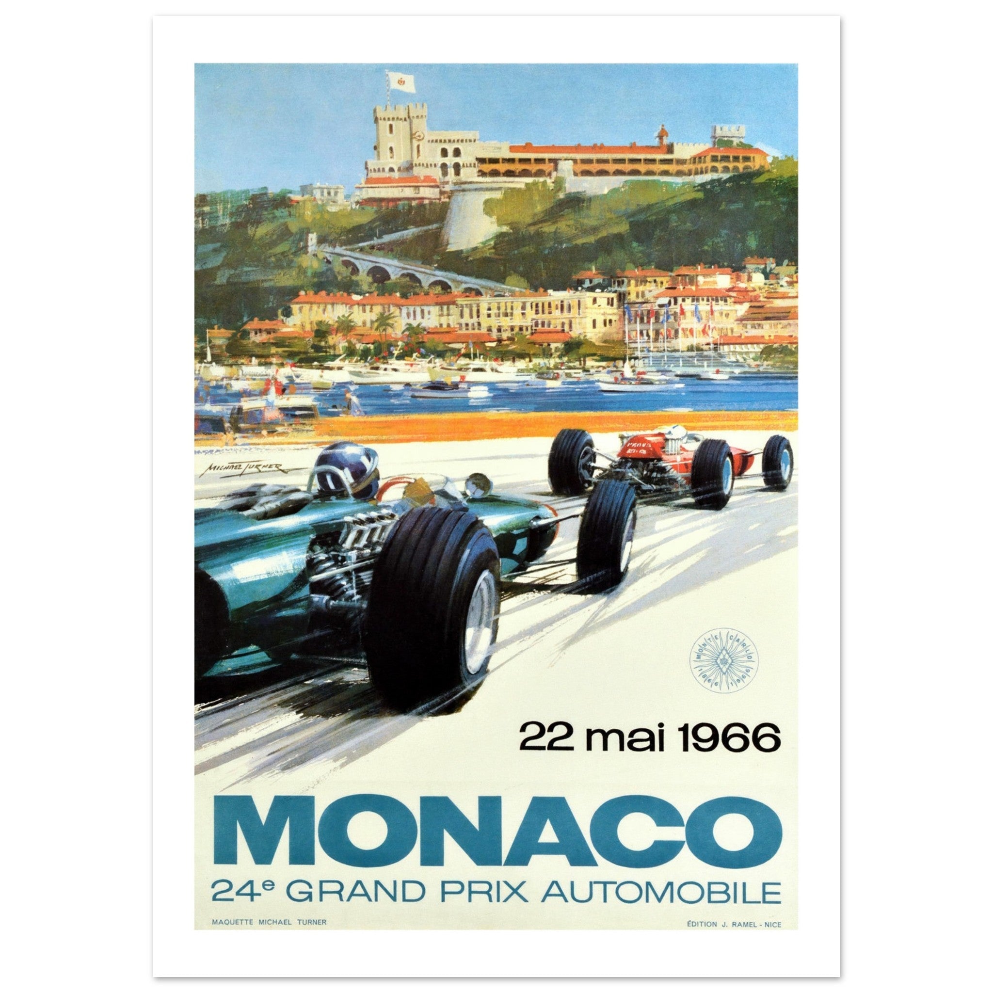 Monaco Grand Prix 1966 - Transit Art