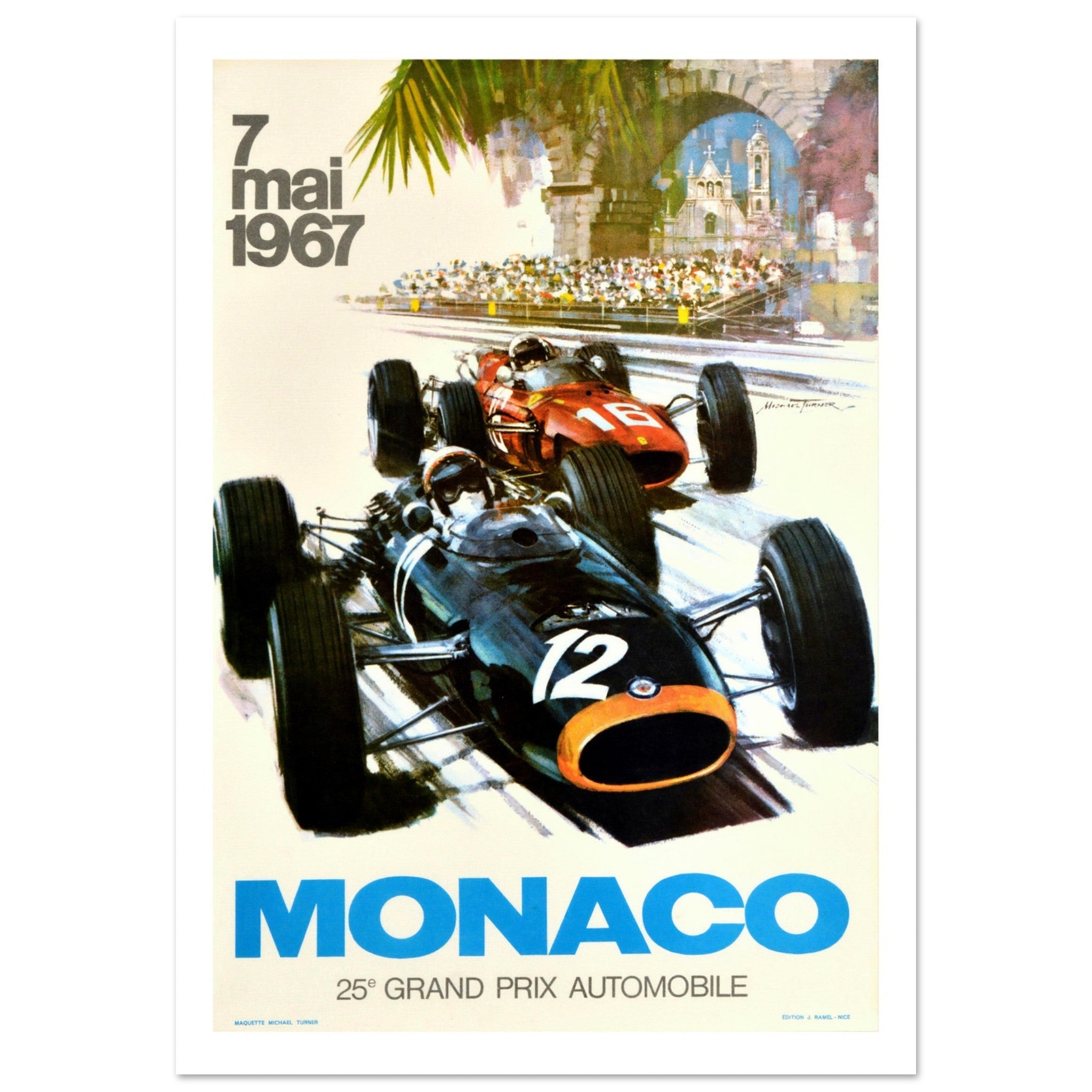 Monaco Grand Prix 1967 - Transit Art