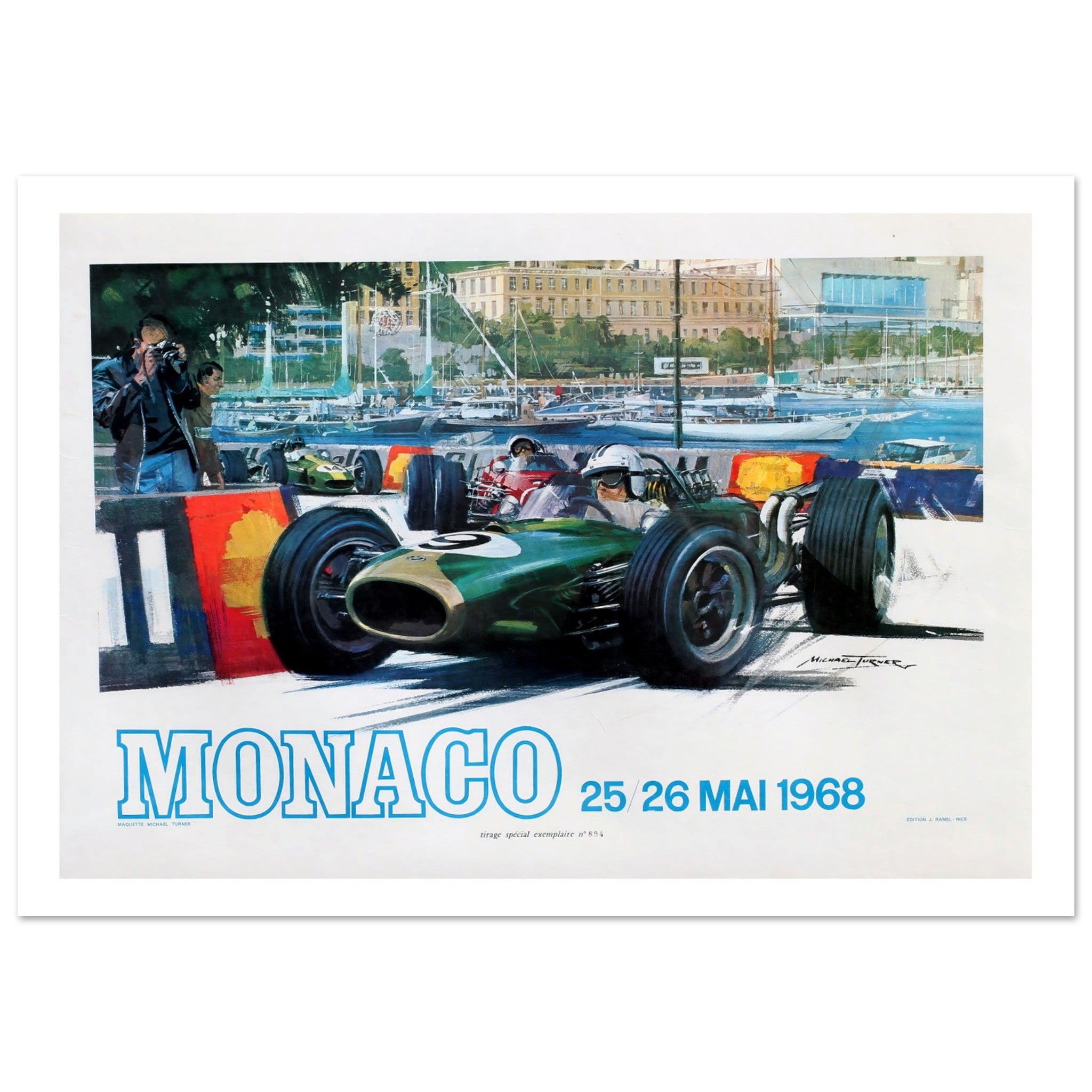 Monaco Grand Prix 1968 - Transit Art