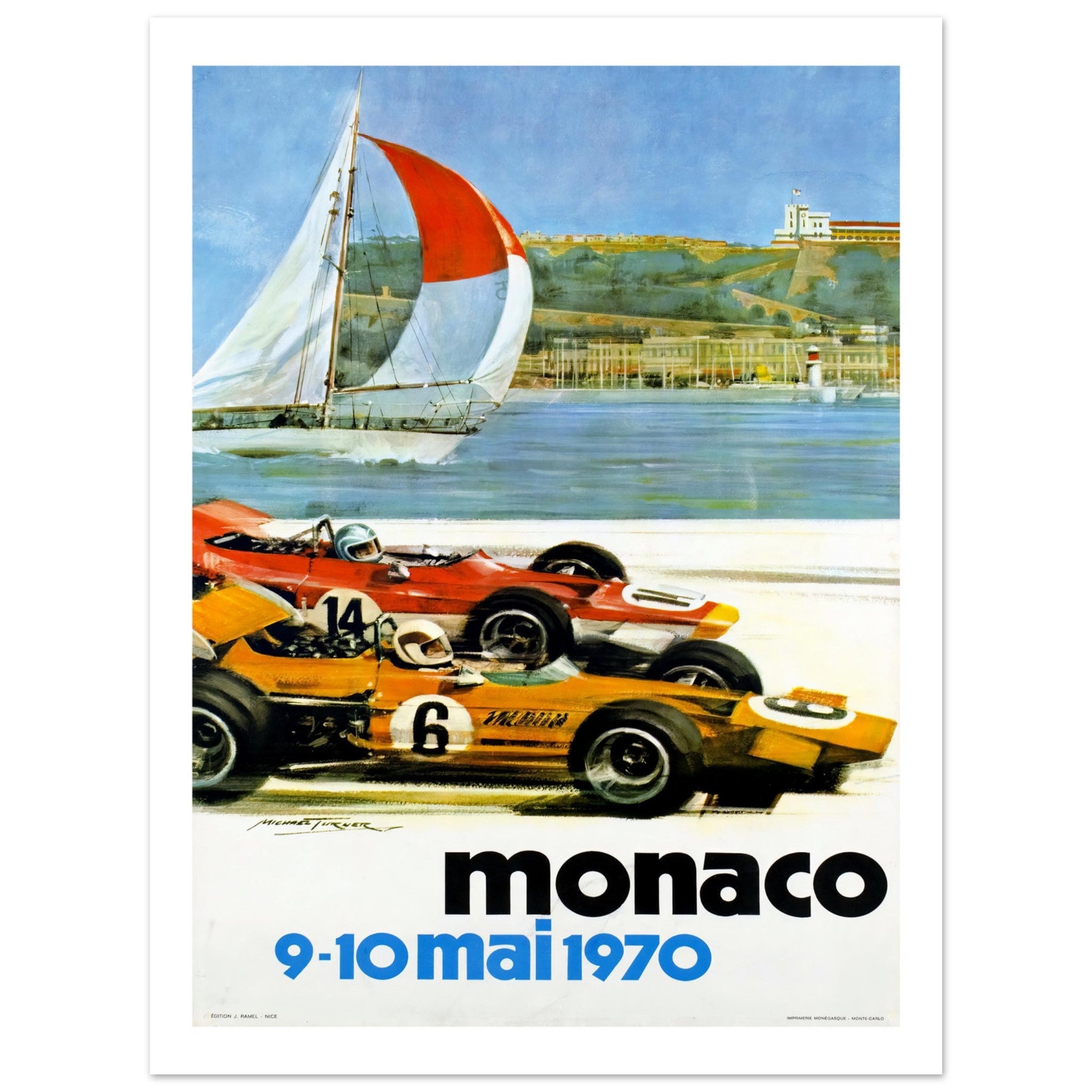 Monaco Grand Prix 1970 - Transit Art