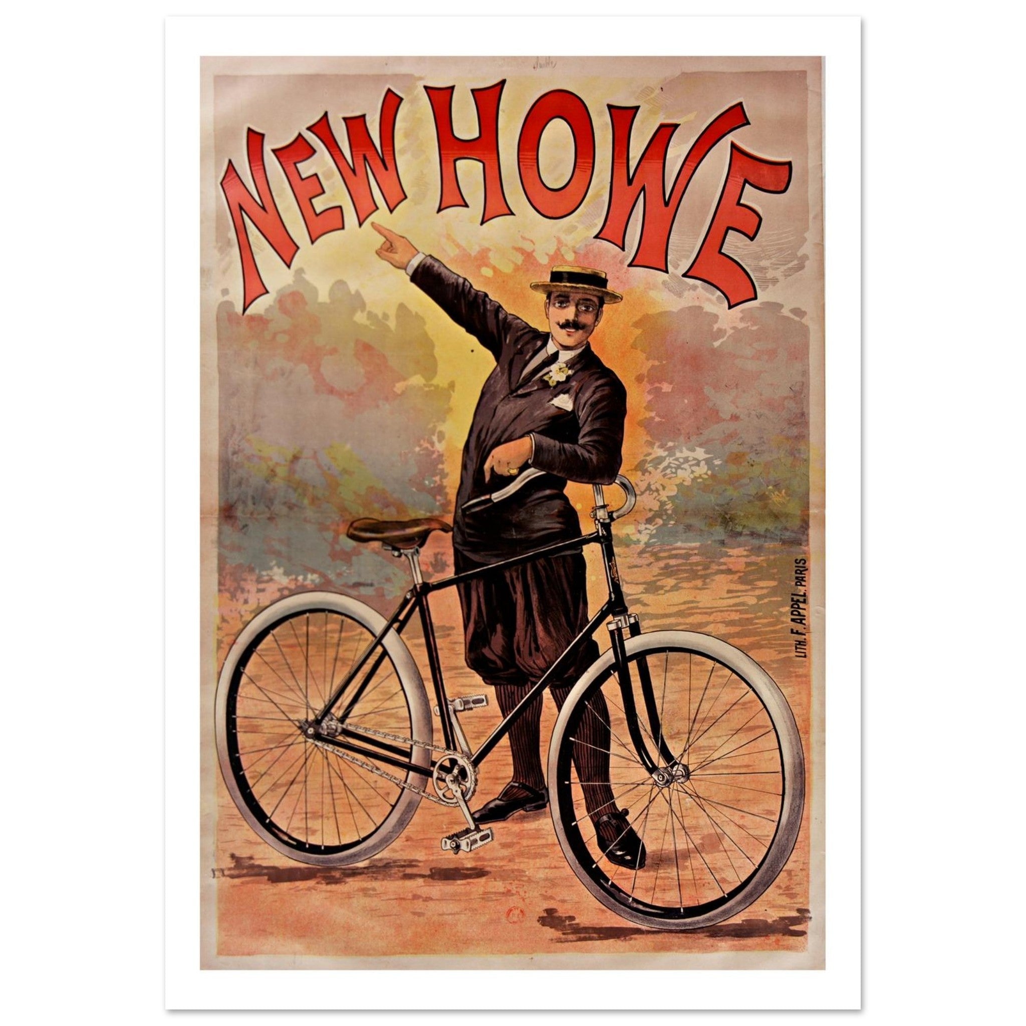 New Howe Bicycle – The Gentleman’s Ride - Transit Art